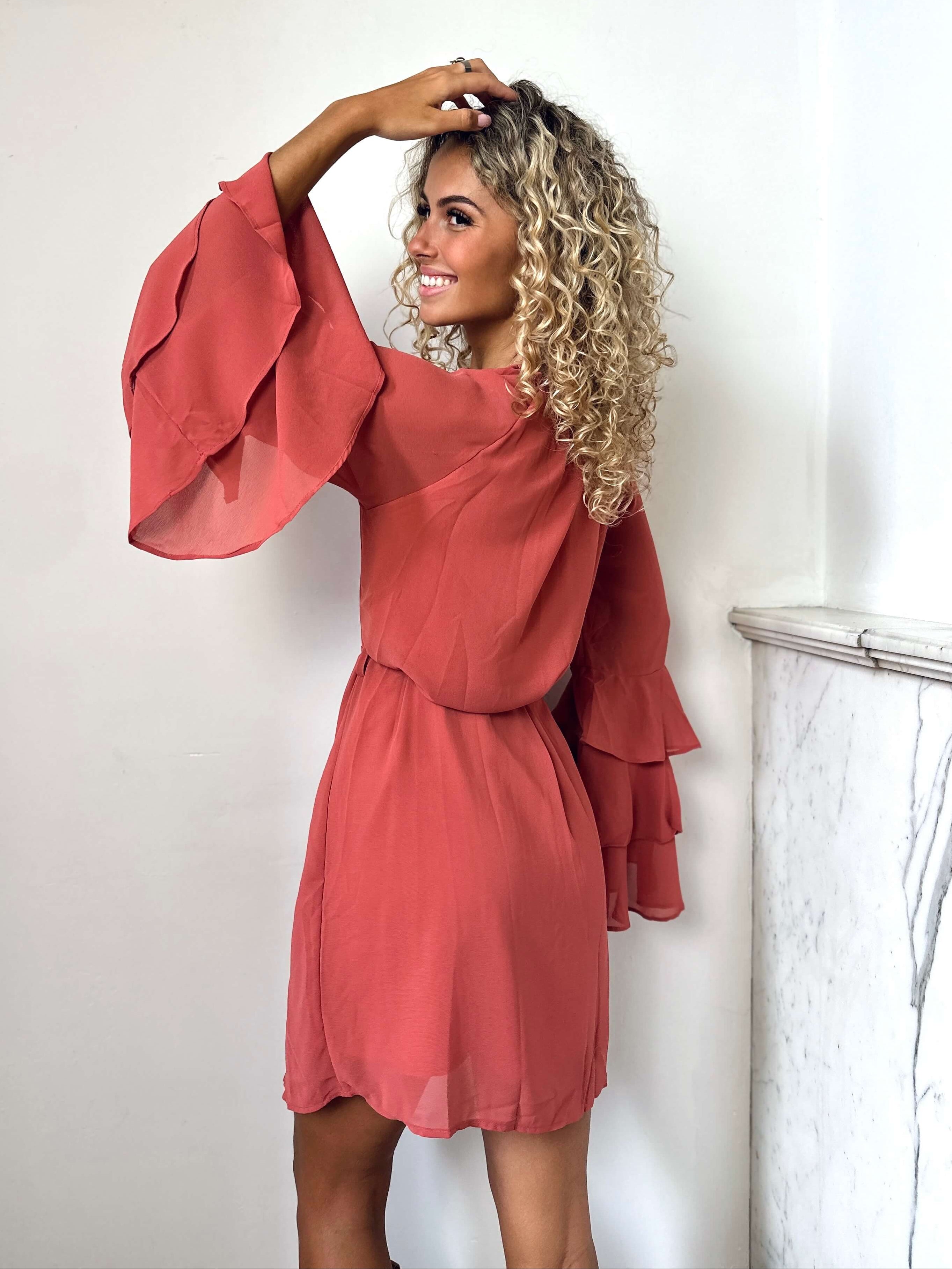 Robe vieux rose - ELENA