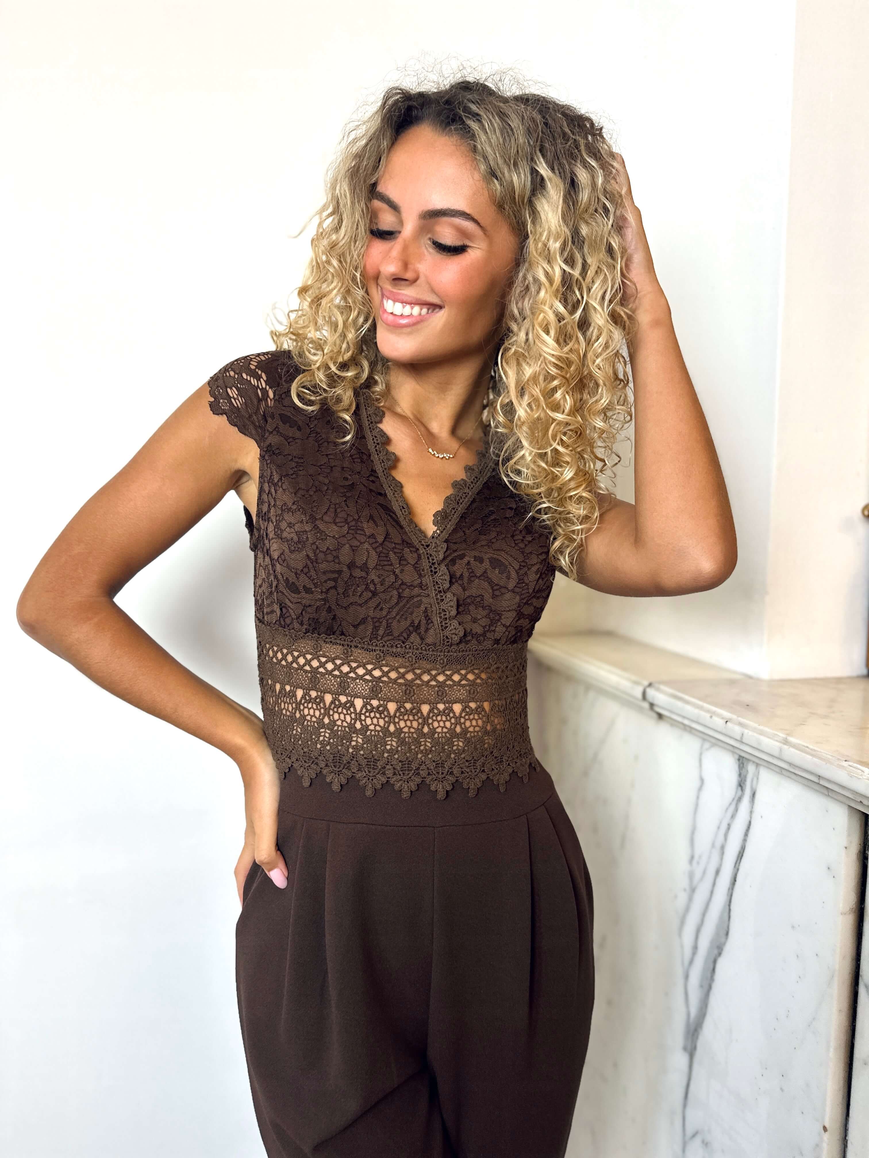 Combinaison chocolat - CECILE