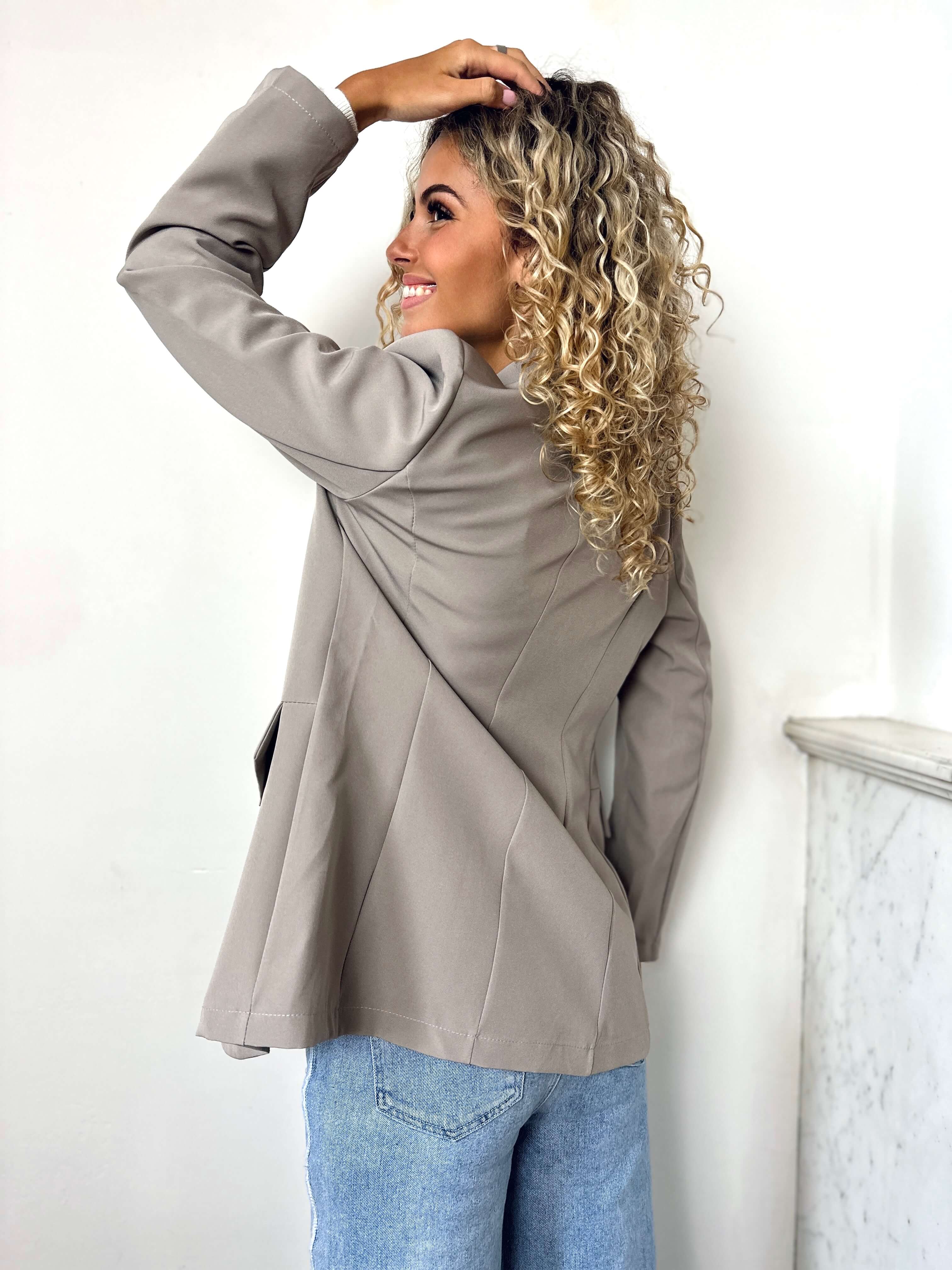 Blazer taupe - CAM