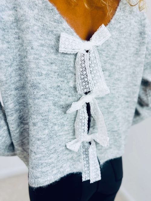 Pull gris - LAURIE