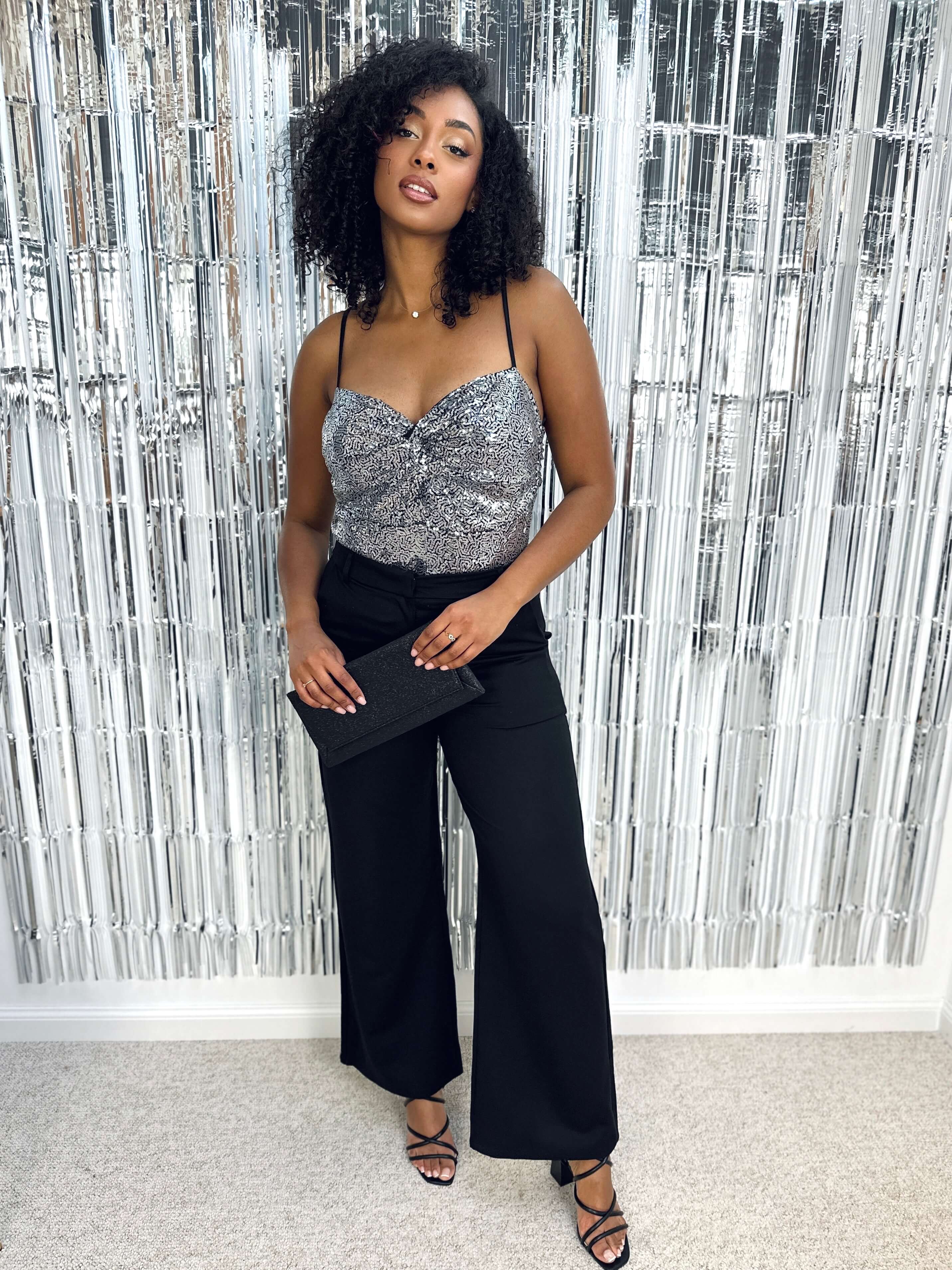 Body argenté - MILA