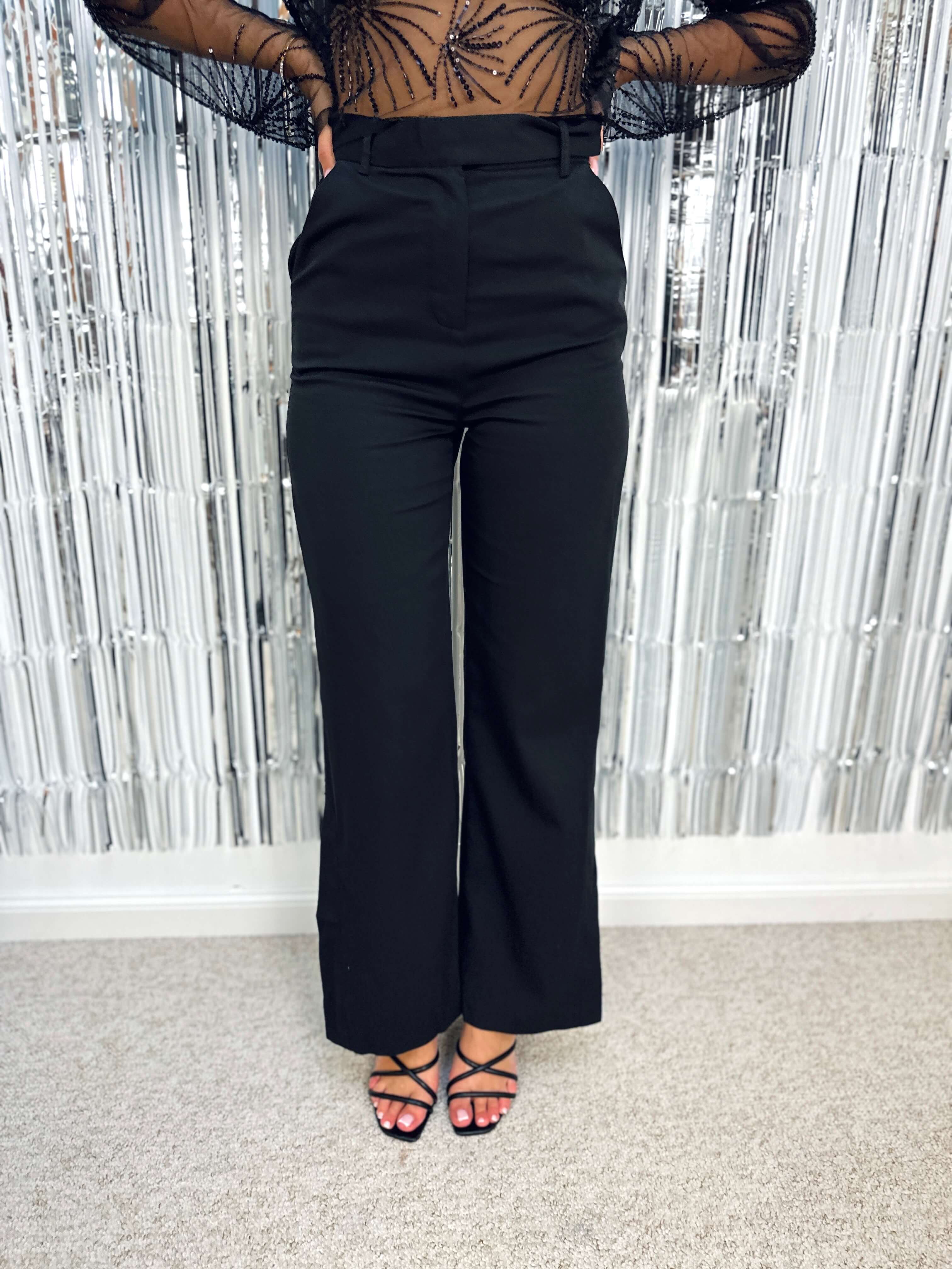 Pantalon fluide fendu - LENA