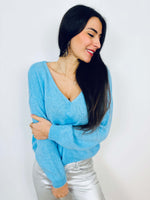 Pull bleu ciel - LOLA