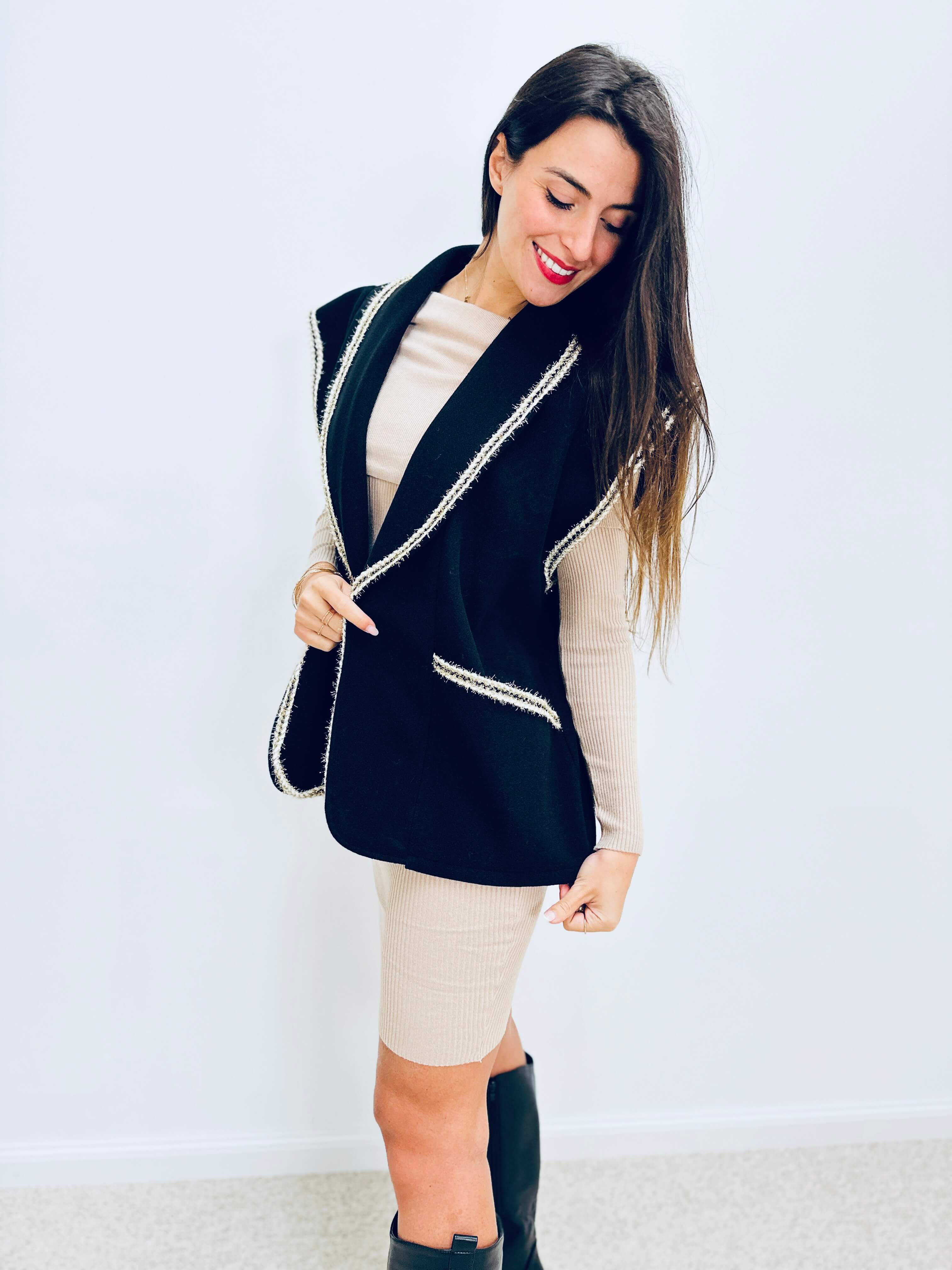 Veste noir - SAULI