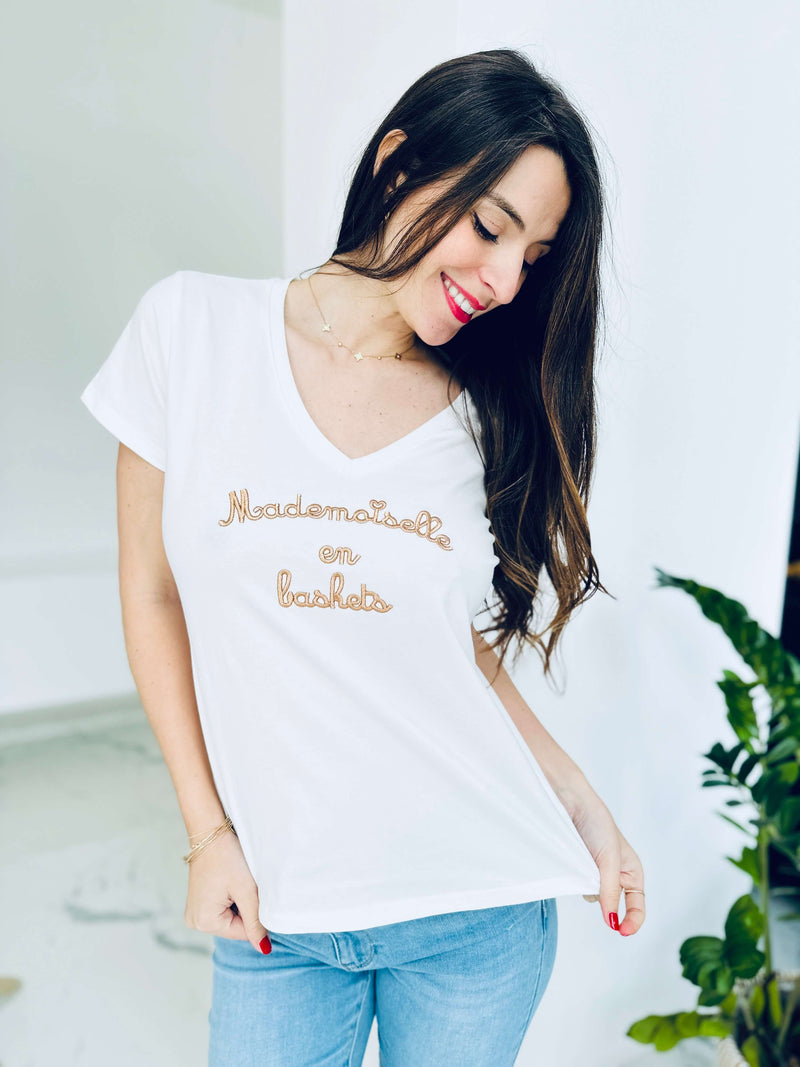 T-shirt - MADEMOISELLE EN BASKETS