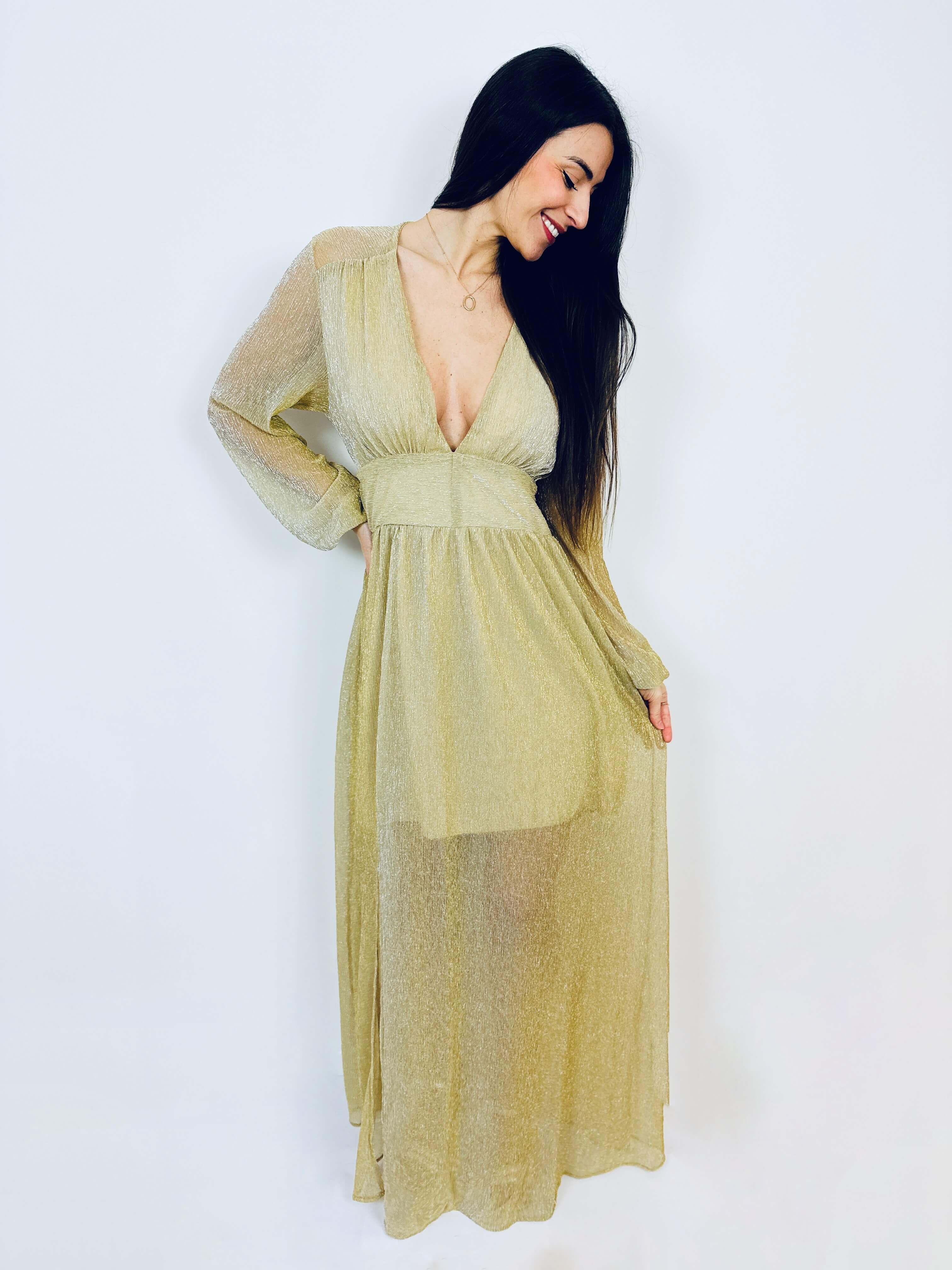 Robe doré - ALTHEA