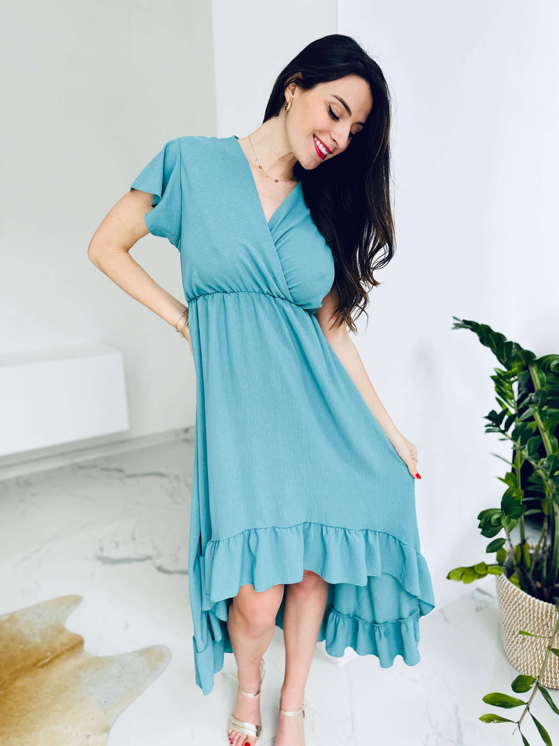 Robe turquoise - JADE