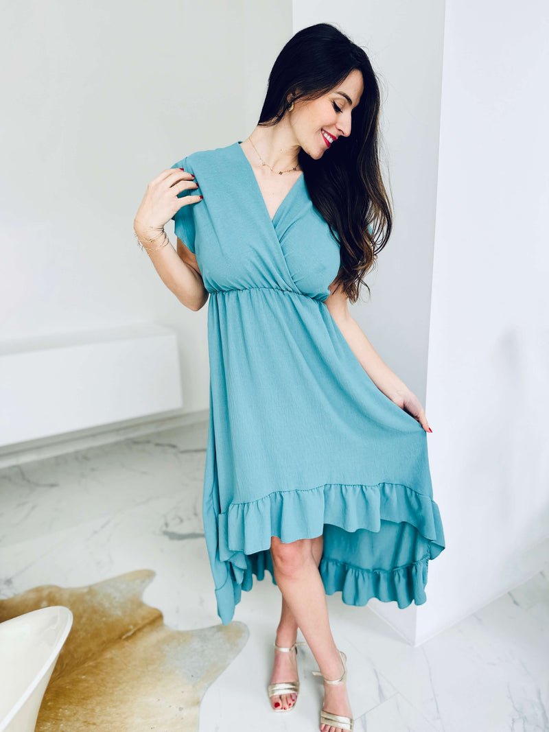 Robe turquoise - JADE