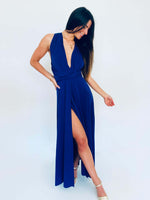 Robe bleu royal - CECILIA