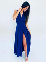 Robe bleu royal - CECILIA