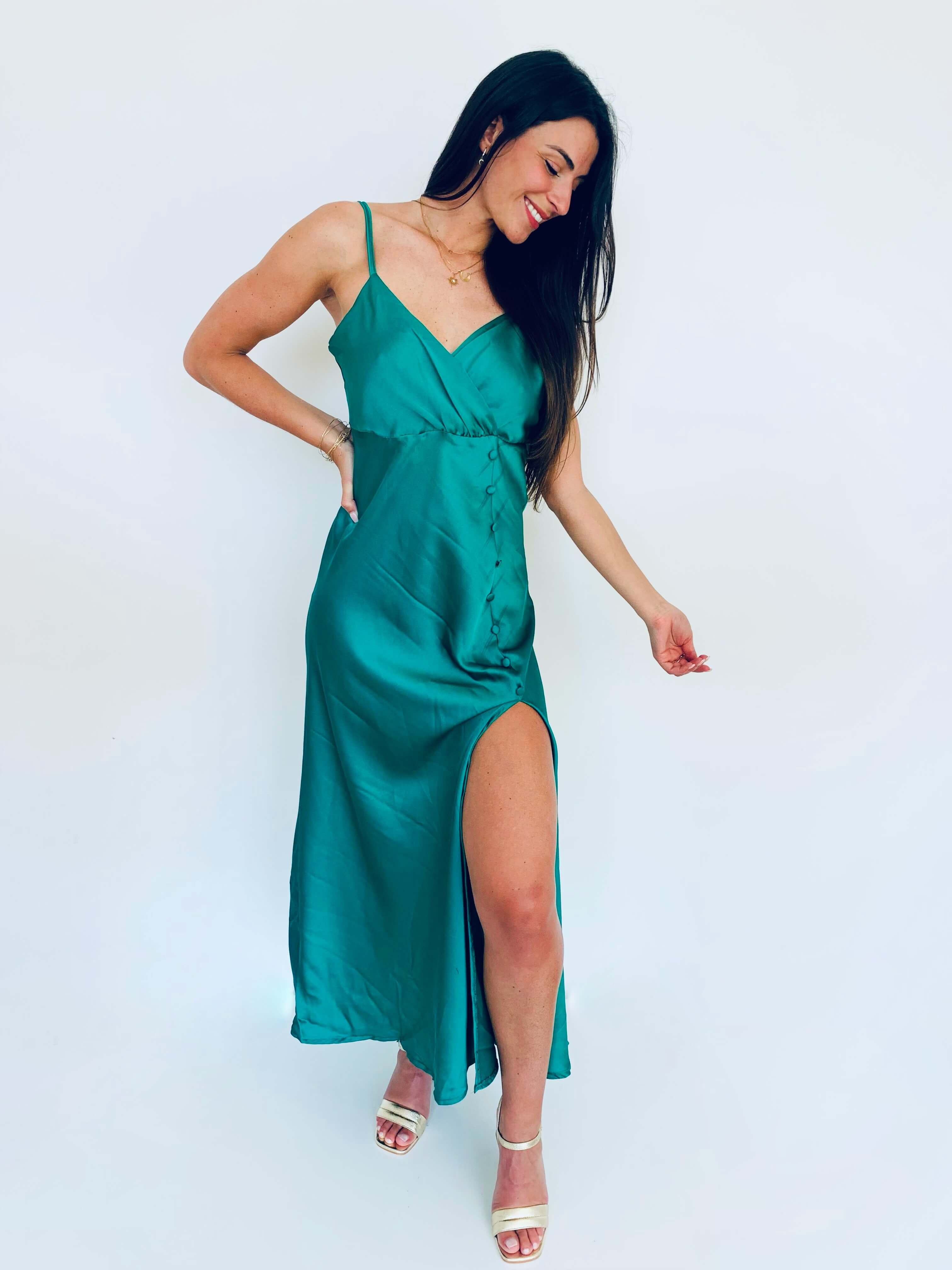 Robe verte - SYBILLE