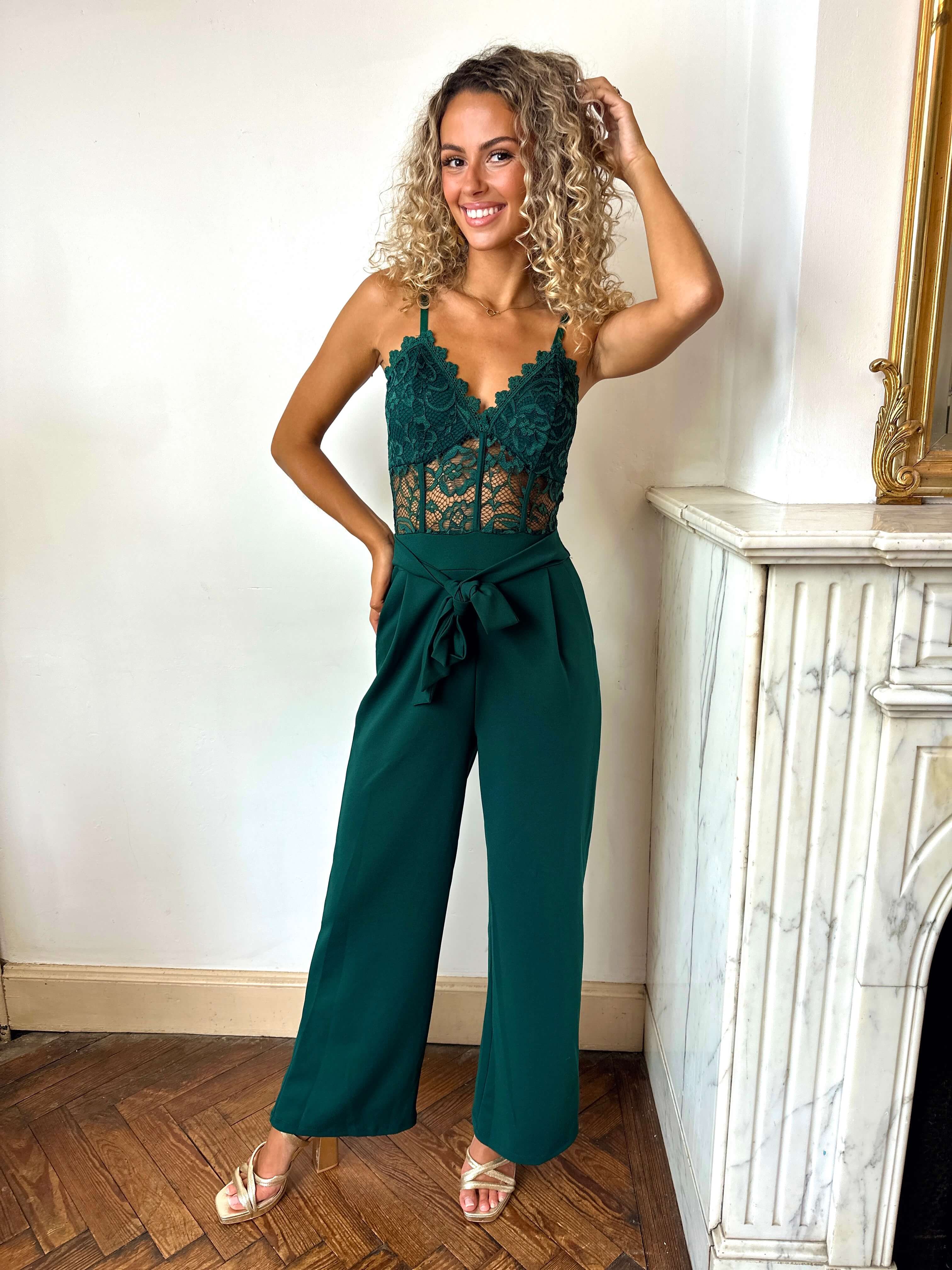 Combinaison vert sapin - ROMY