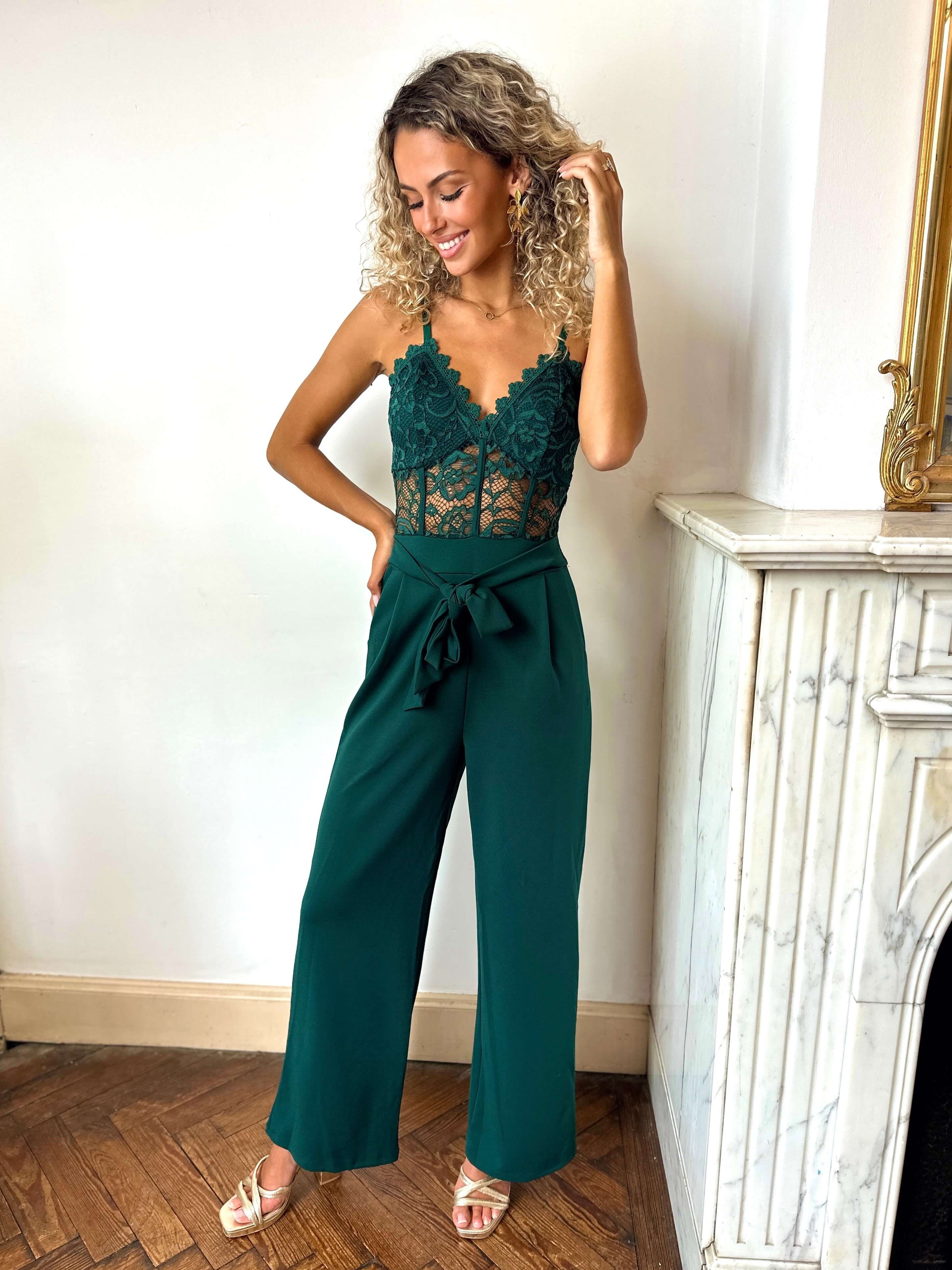 Combinaison vert sapin - ROMY