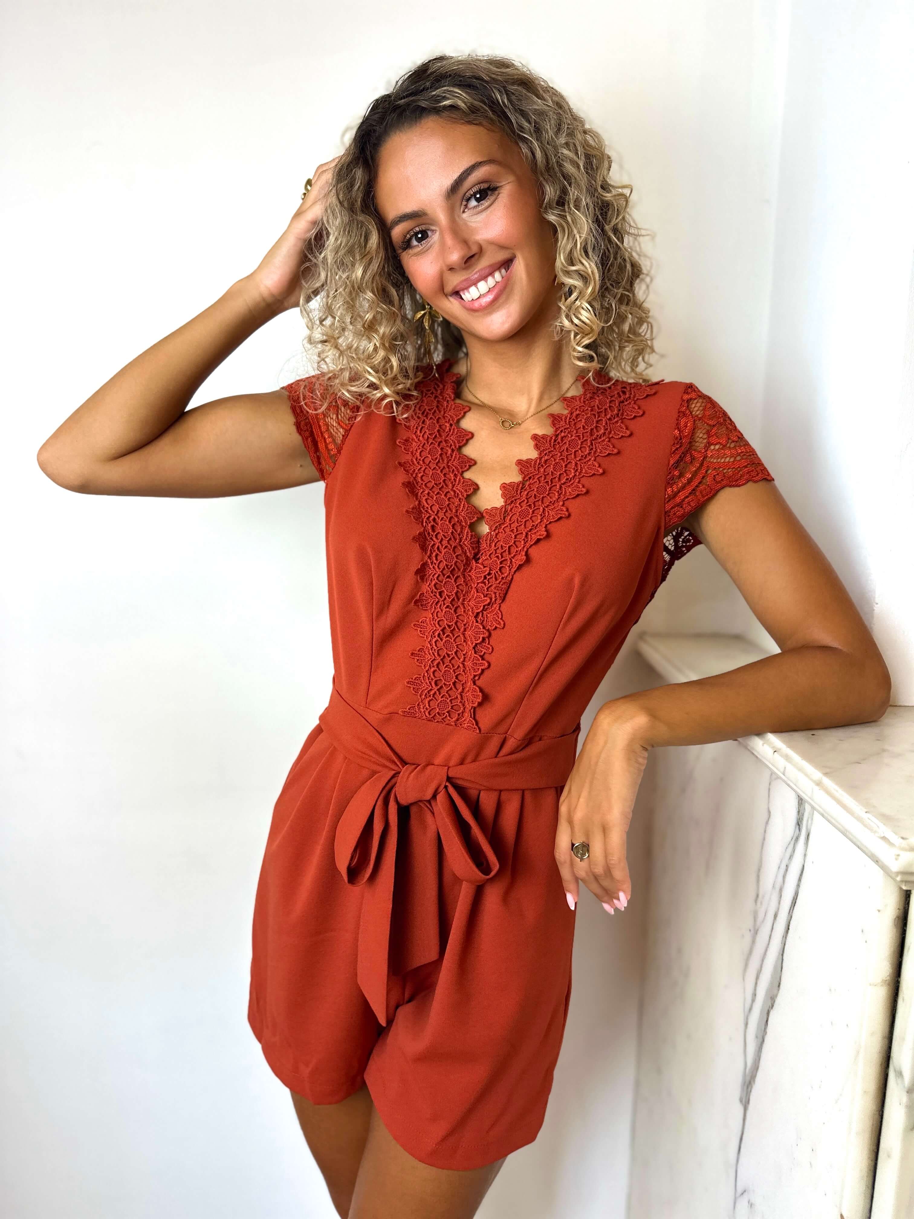 Combishort terracotta - ZELIE