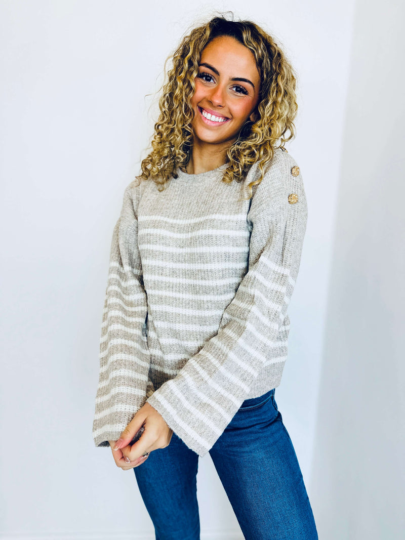 Pull beige - EMILIE