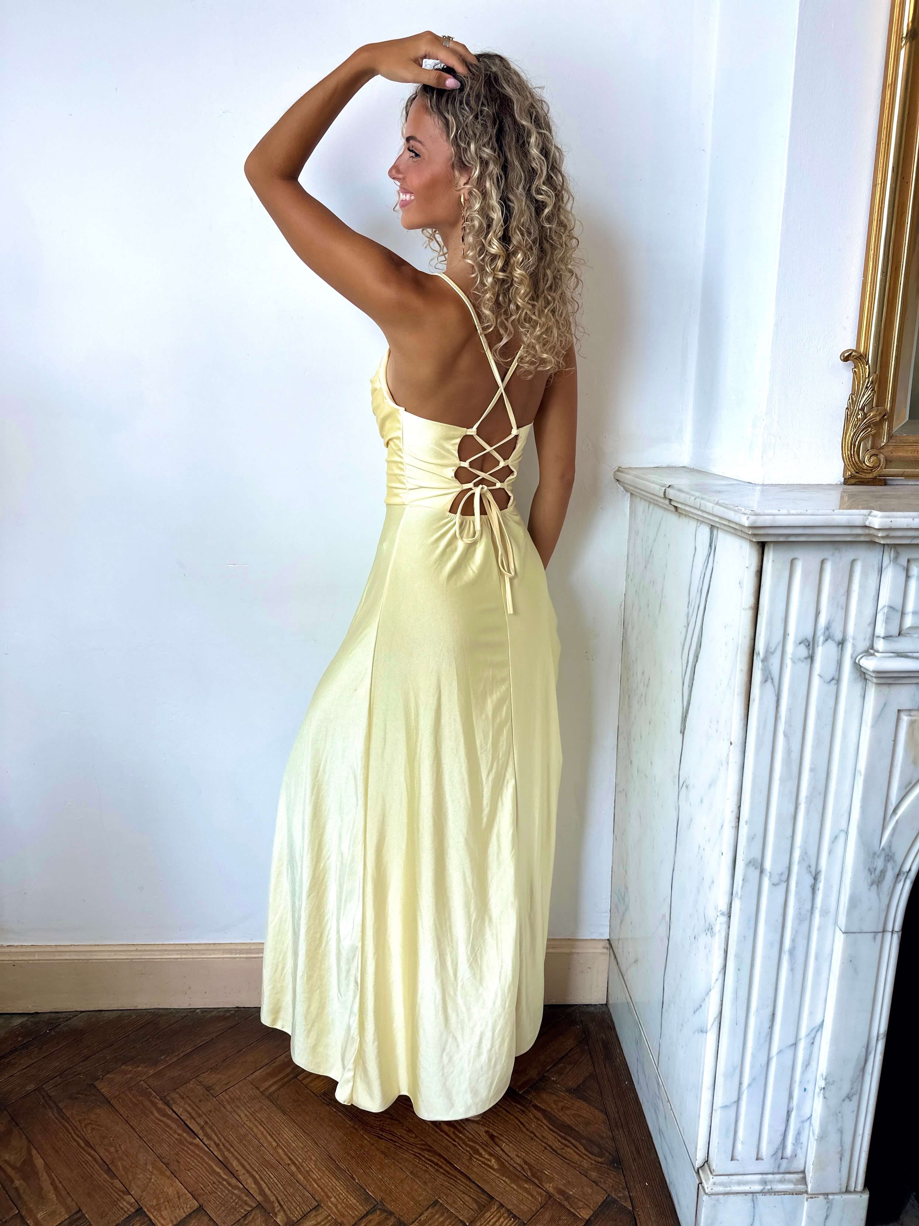 Robe jaune - SOLEA