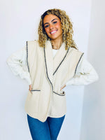 Veste beige - SAULI