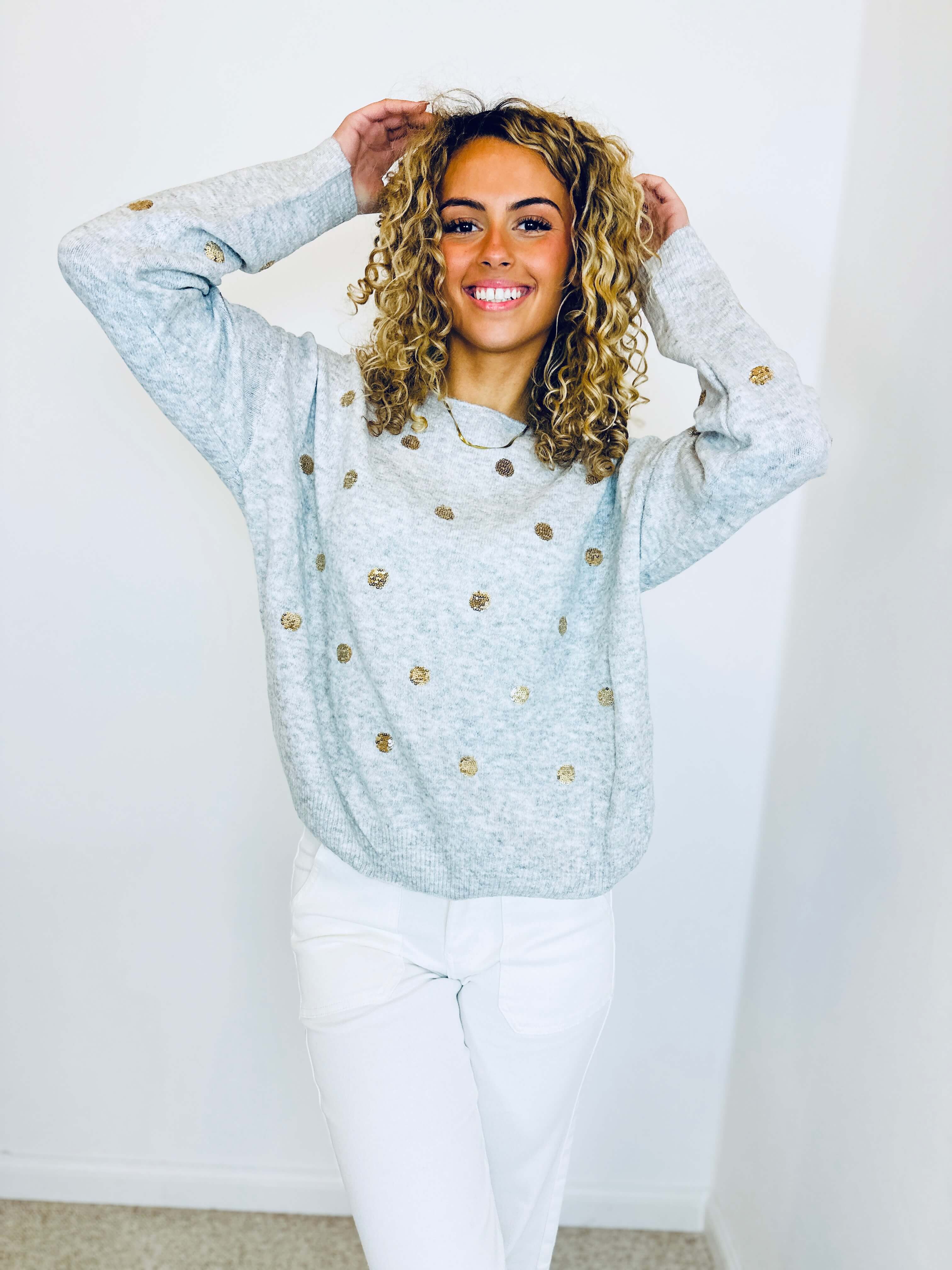 Pull gris - NIKKI