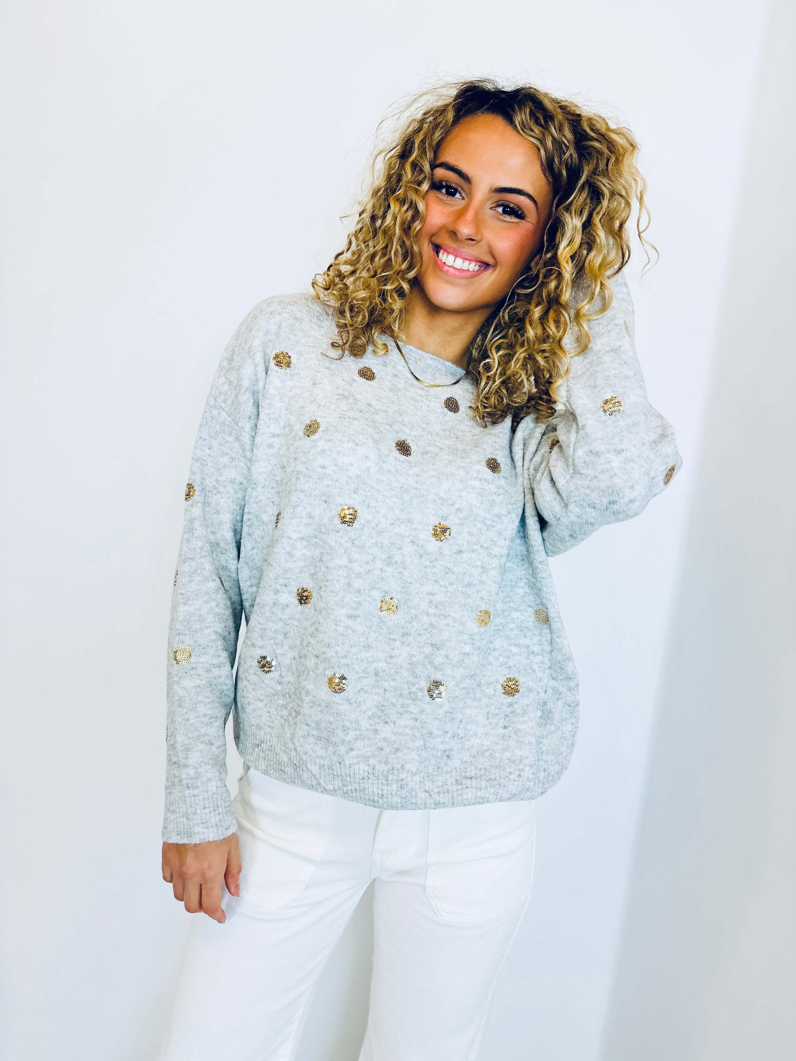 Pull gris - NIKKI