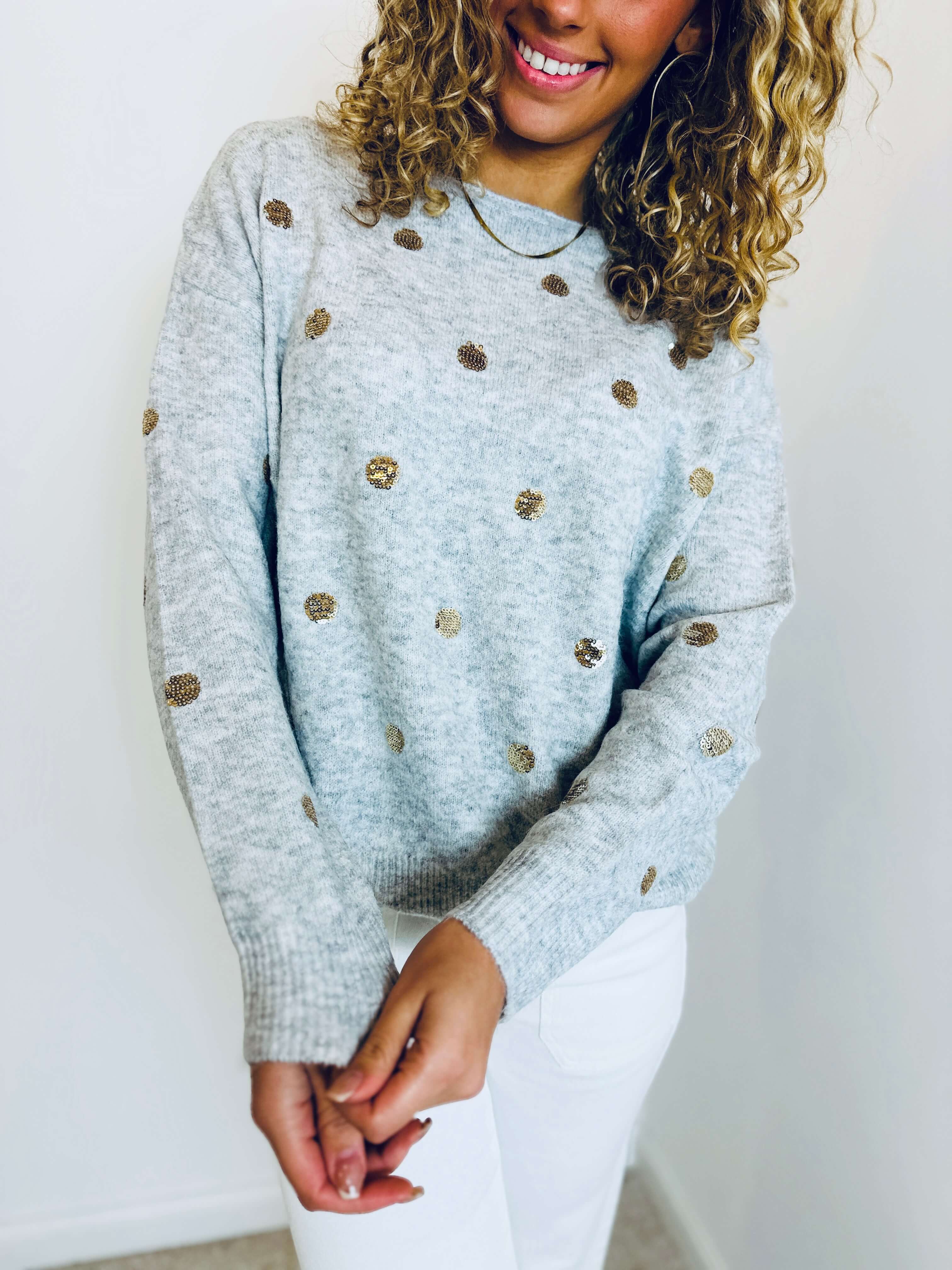 Pull gris - NIKKI