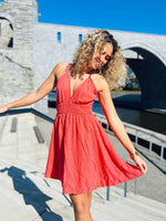 Robe corail - GAELLE