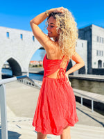 Robe corail - GAELLE