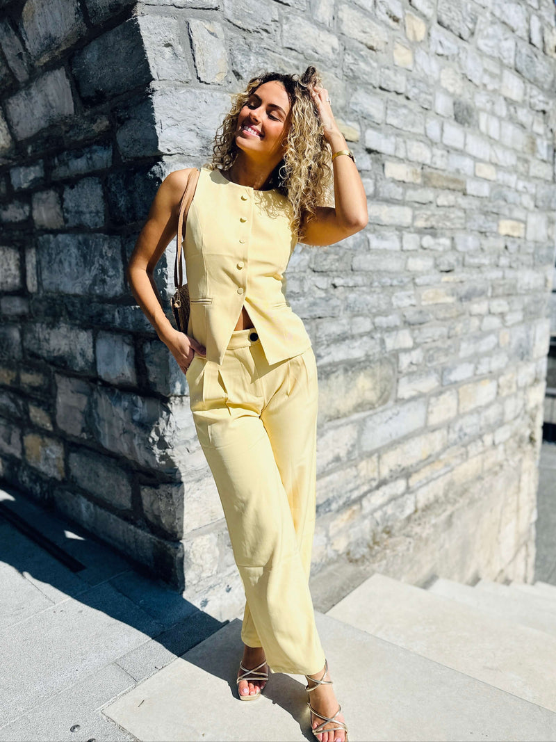 Haut jaune - PAULINE