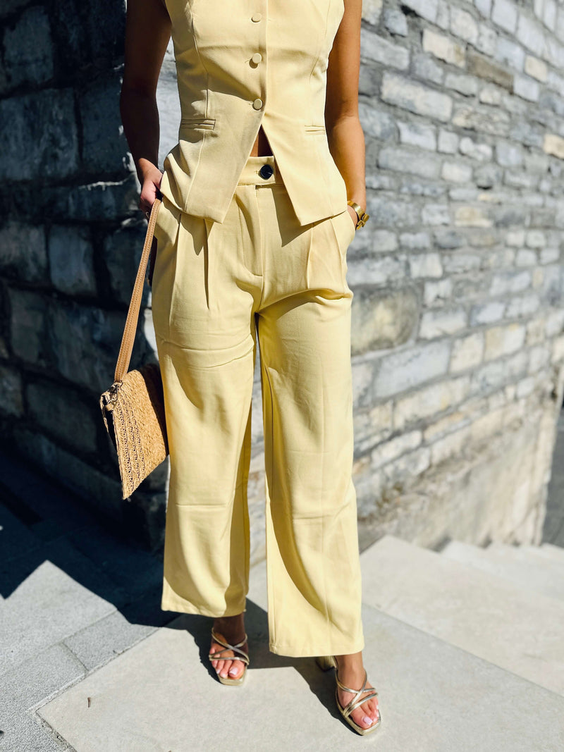 Pantalon jaune - PAULINE