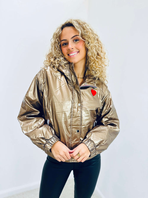 Parka bronze - NOEMIE