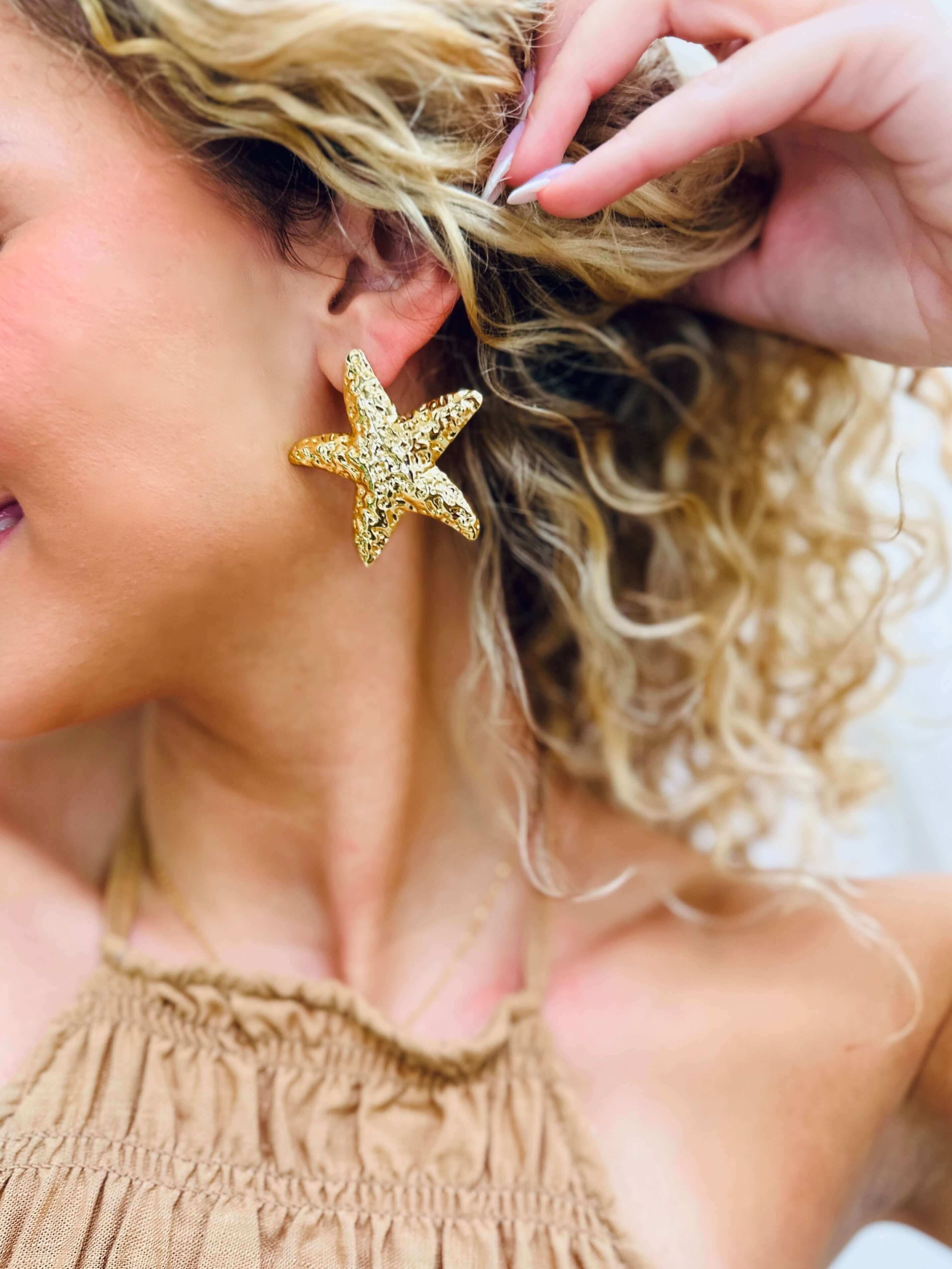Boucles d'oreilles - ETOILE DE MER
