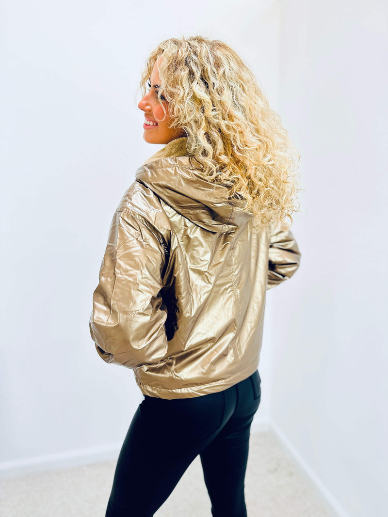 Parka bronze - NOEMIE