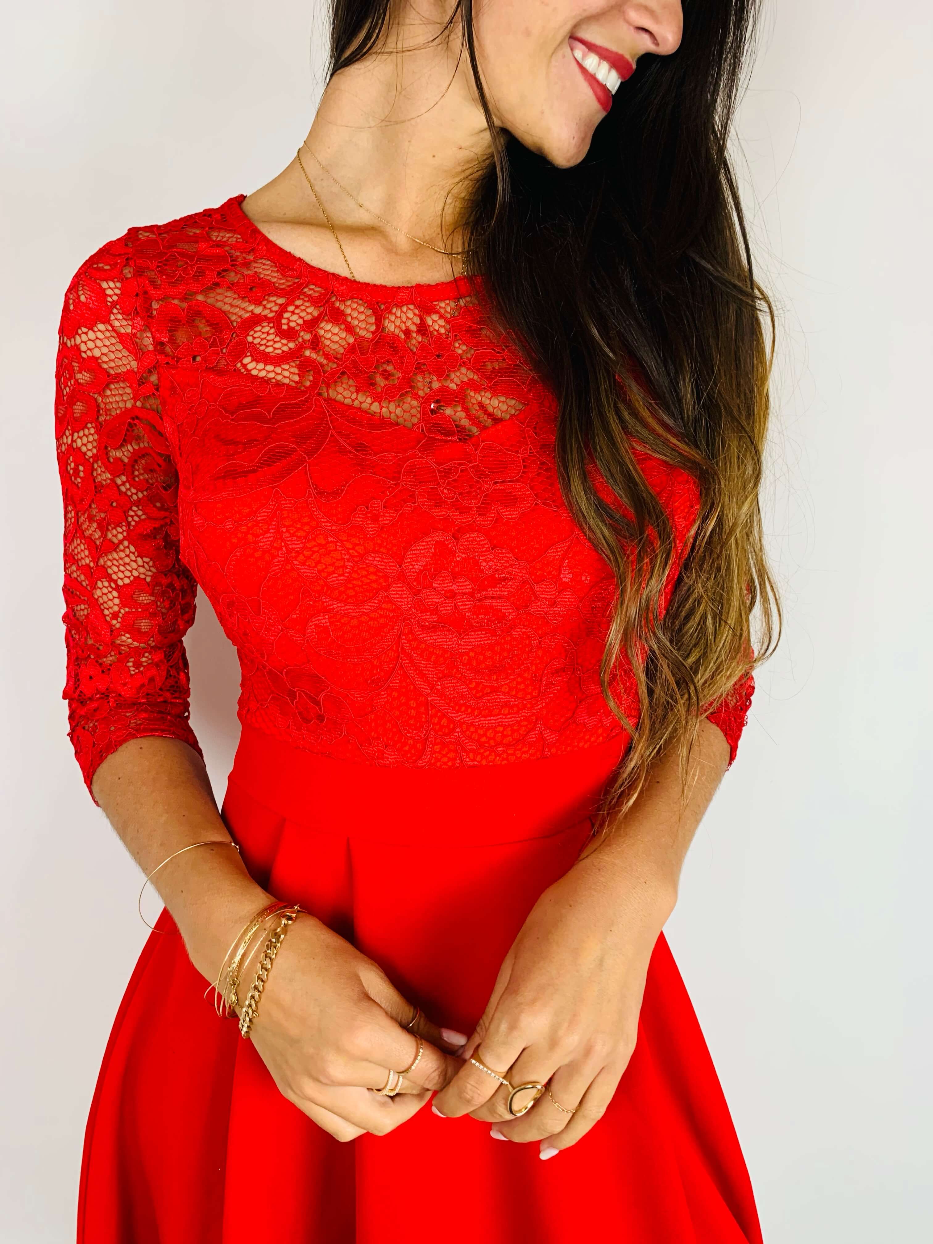 Robe rouge - ESTER