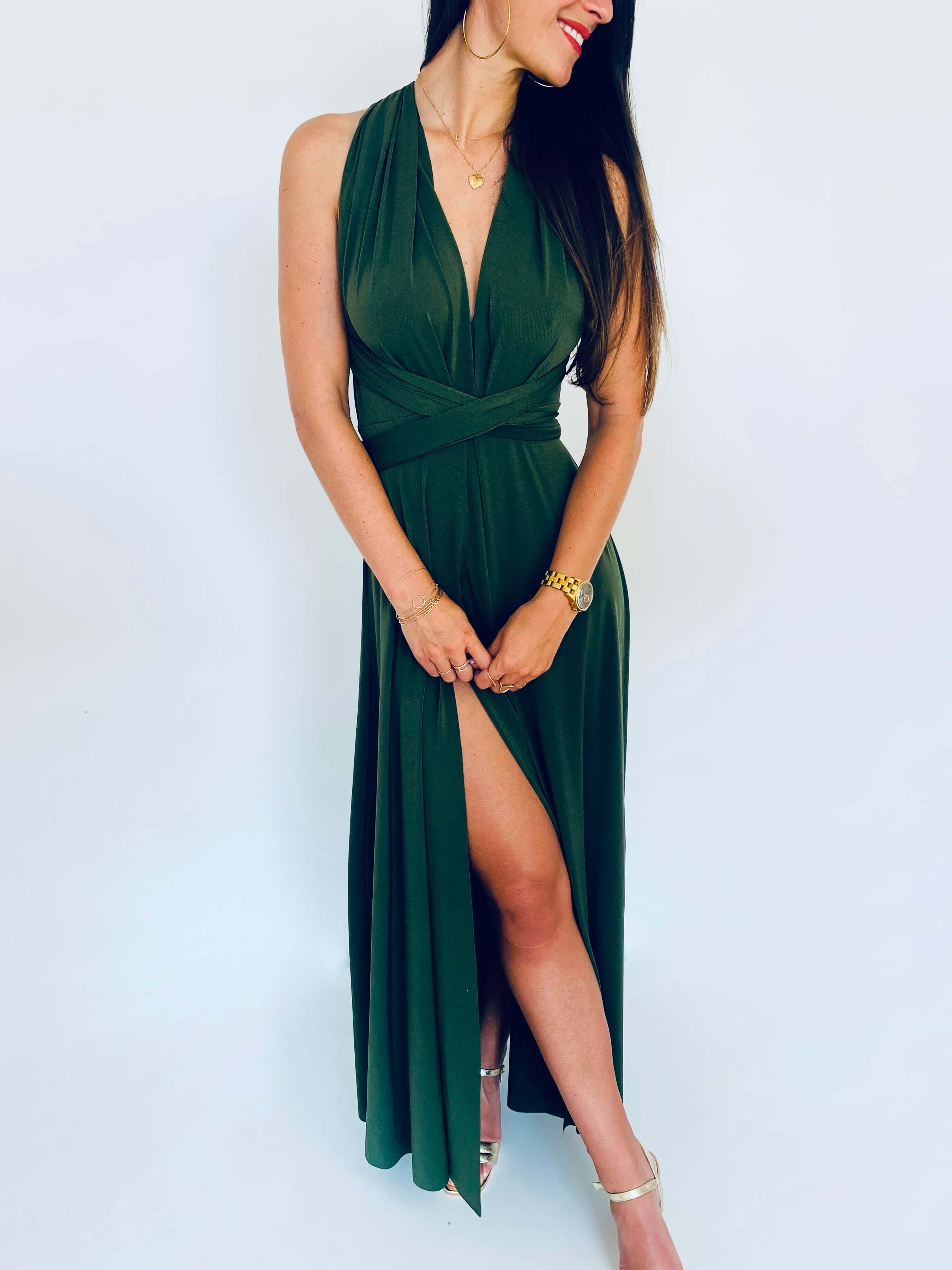 Robe kaki - CECILIA