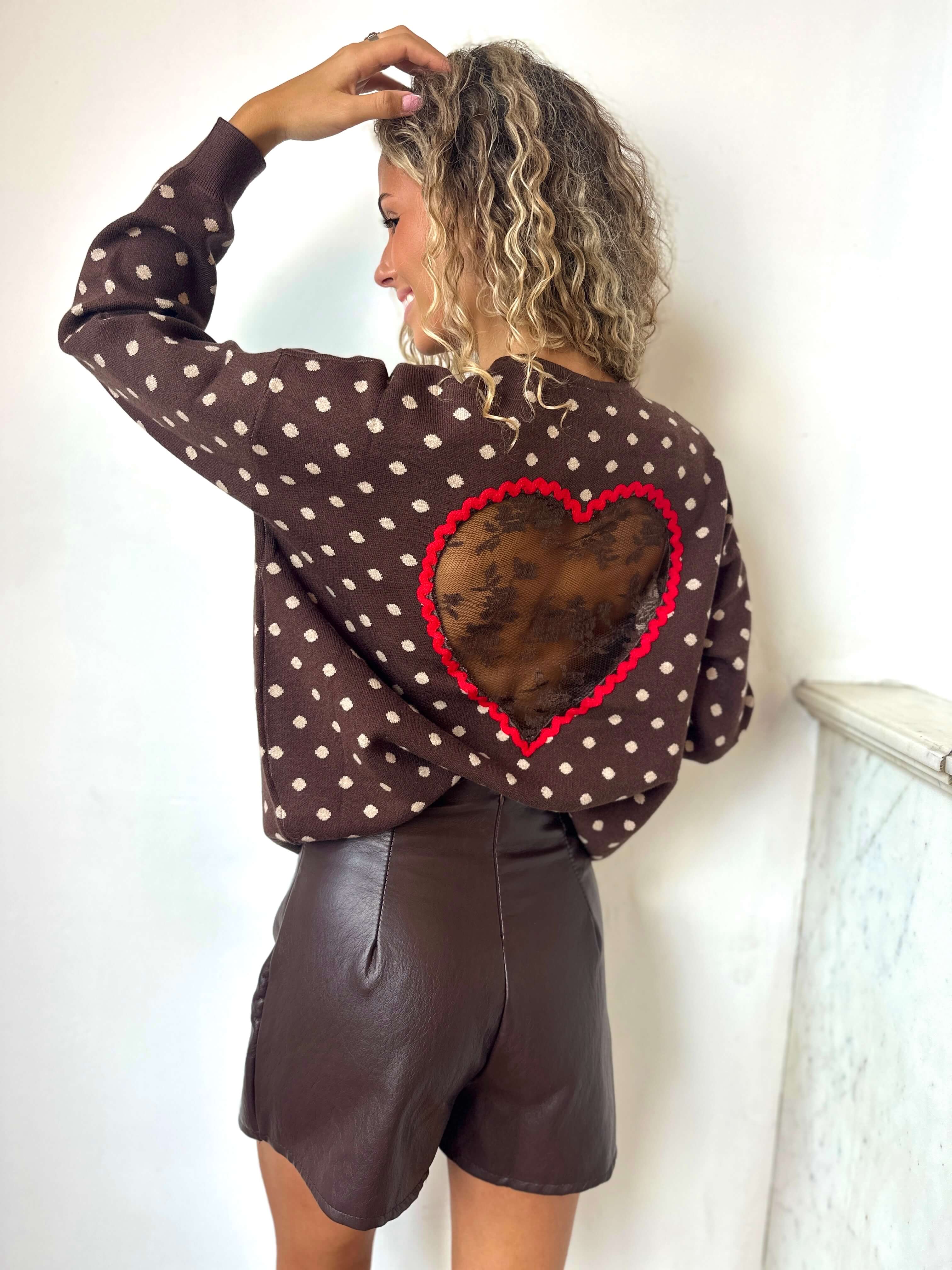 Pull chocolat - ROSALIA