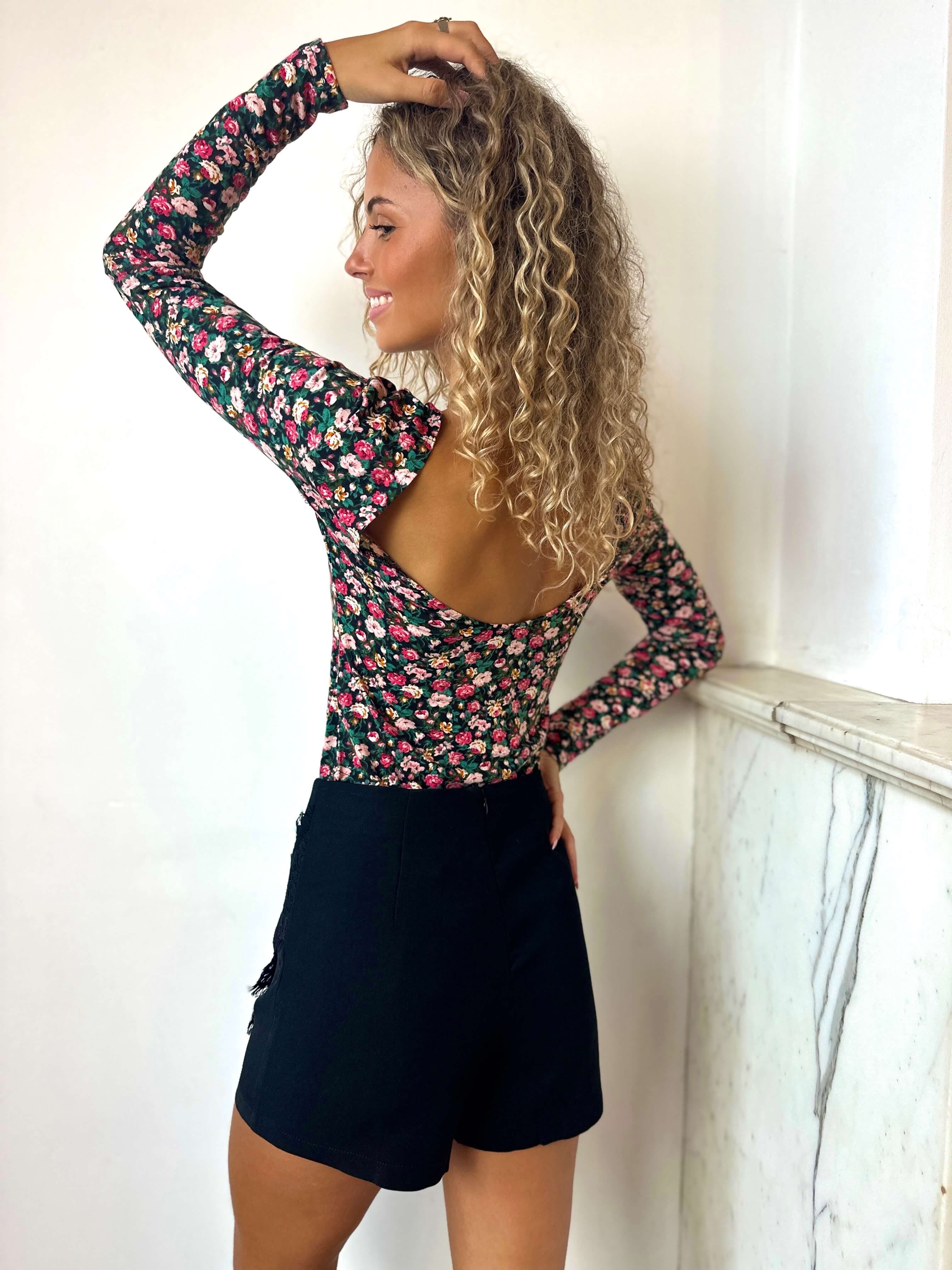 Jupe short noir - ALIX