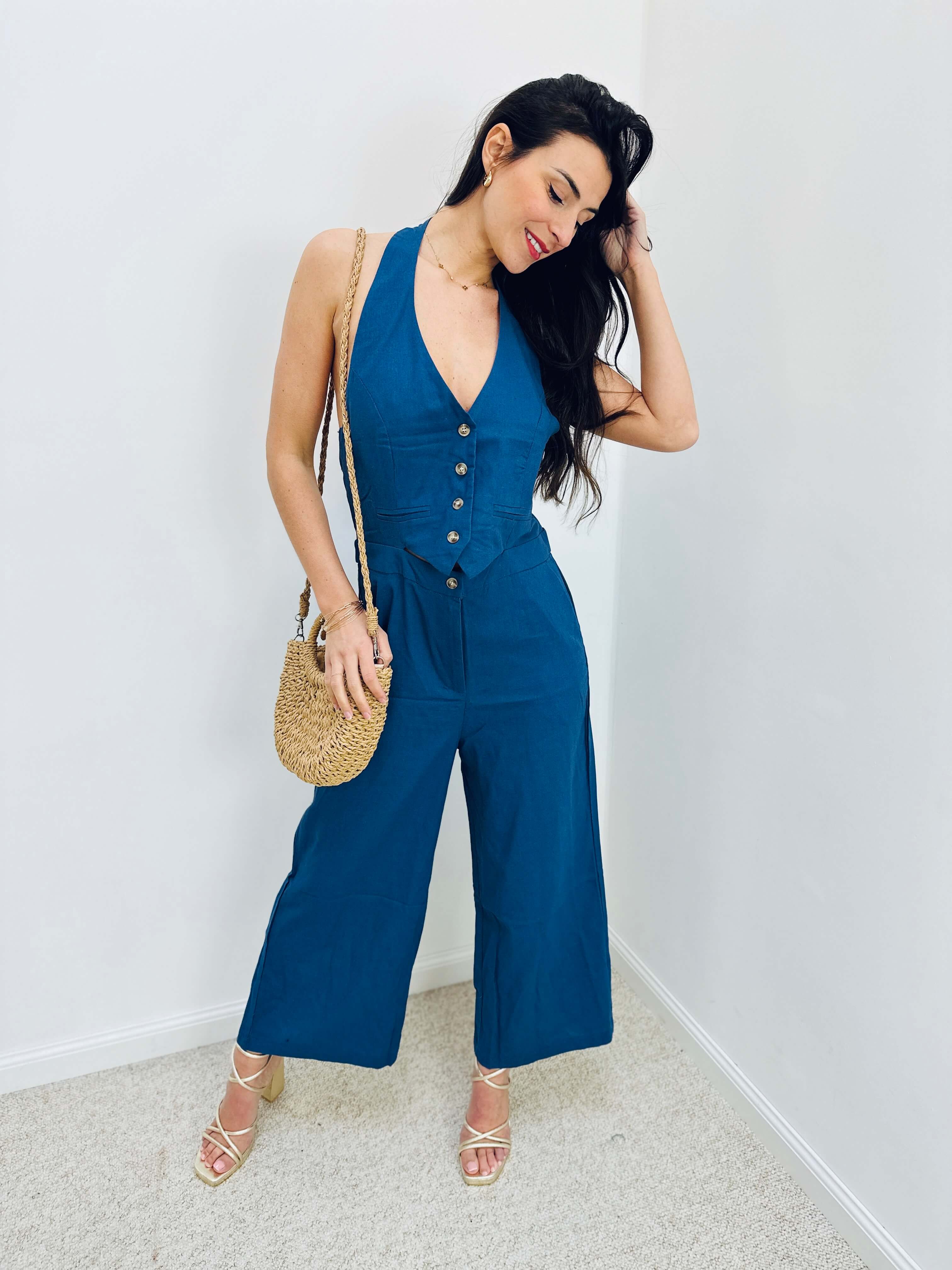 Combinaison bleu - HELENE
