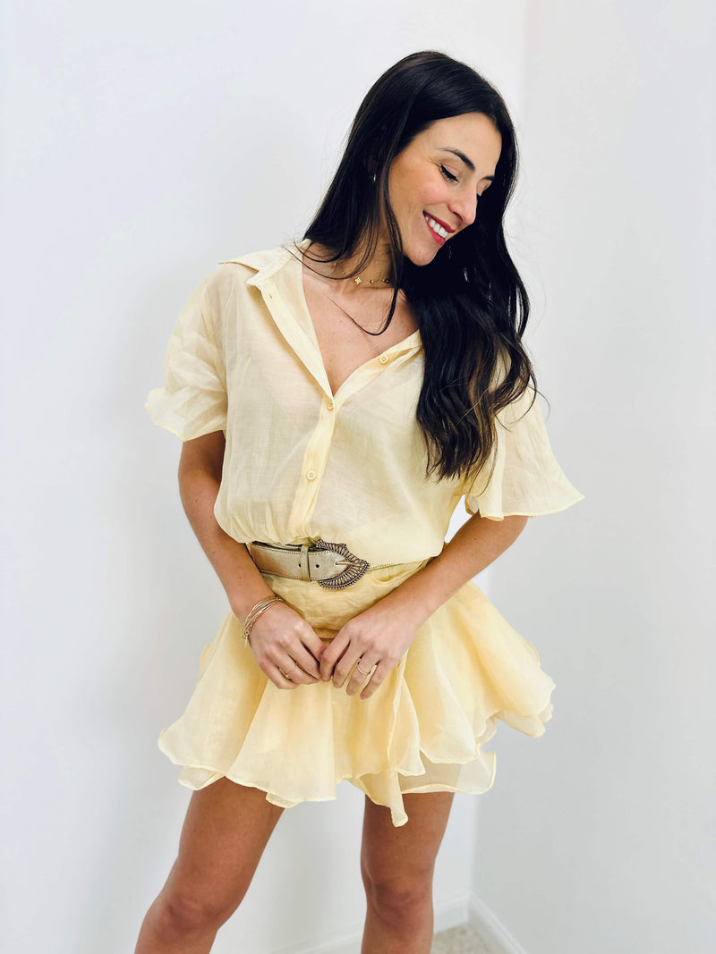 Robe jaune - PHILIPPINE