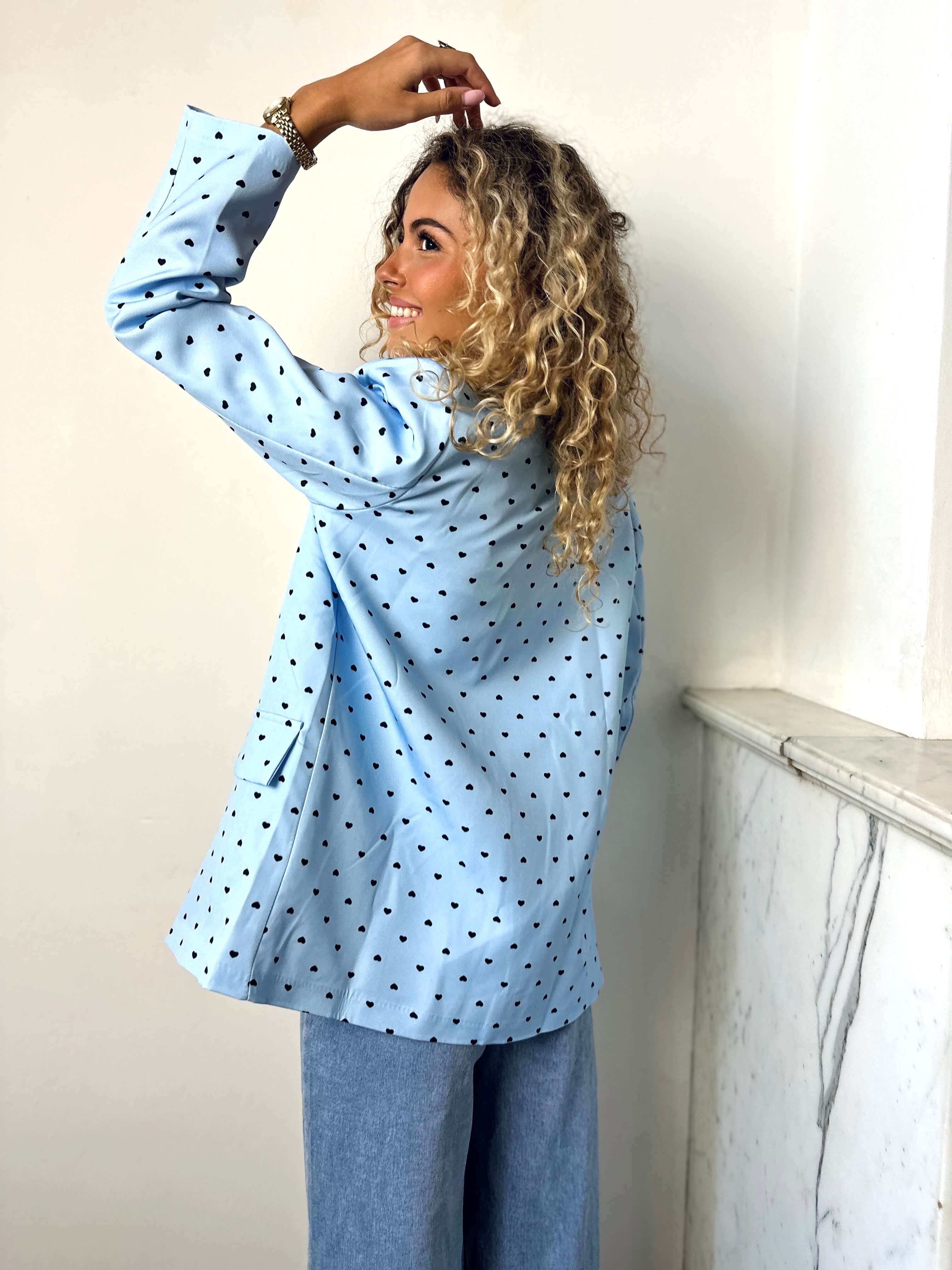 Blazer bleu - LOVE
