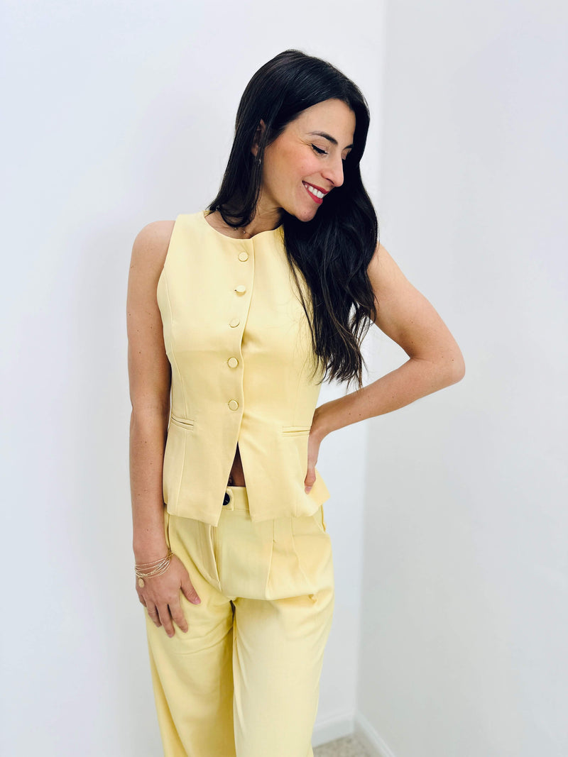 Haut jaune - PAULINE