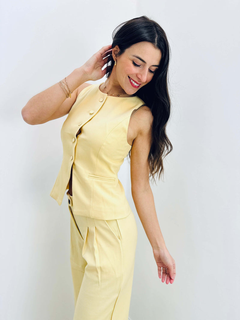 Haut jaune - PAULINE