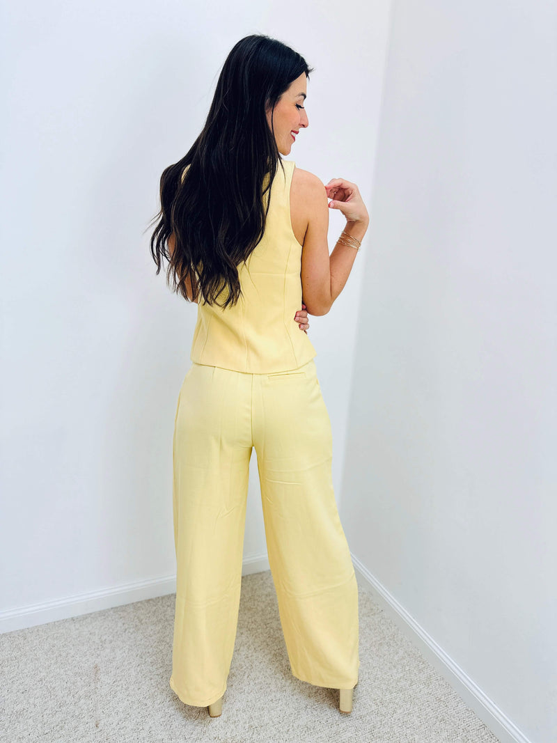 Haut jaune - PAULINE