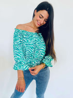 Blouse verte - OLIVIA