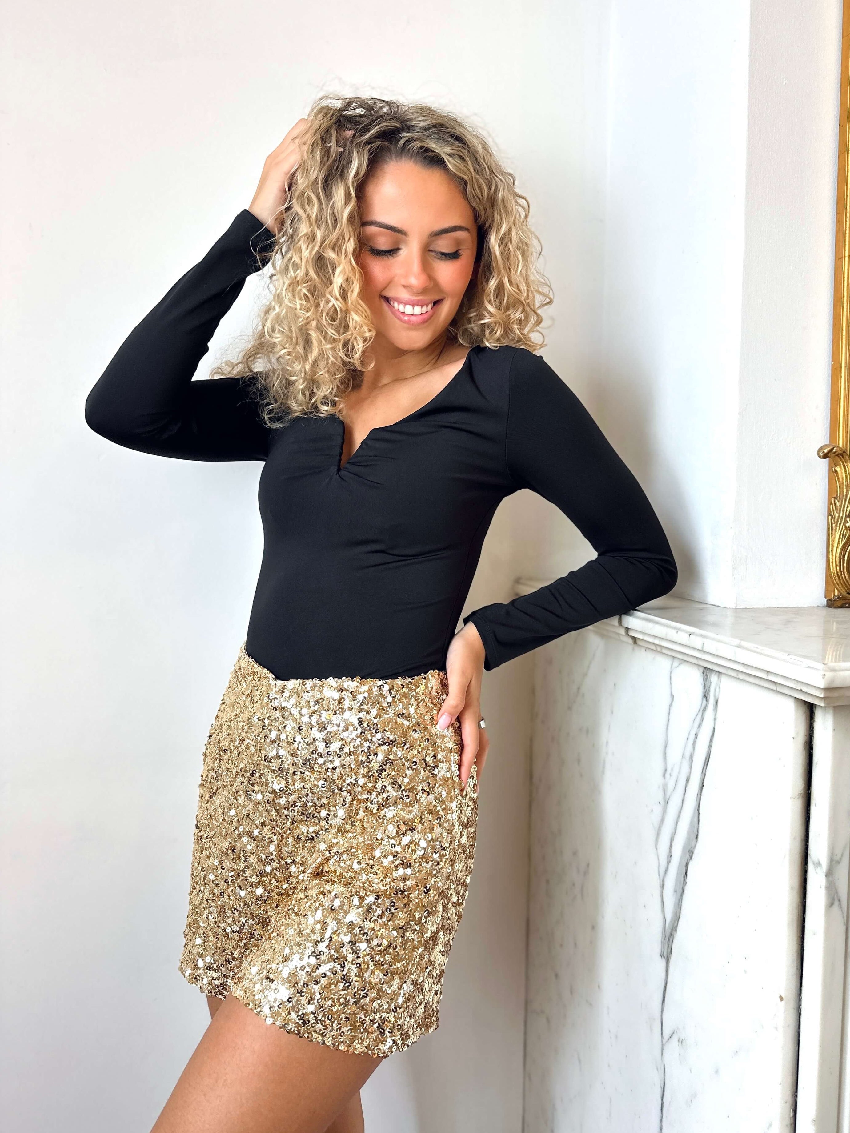 Short doré - GOLDIE