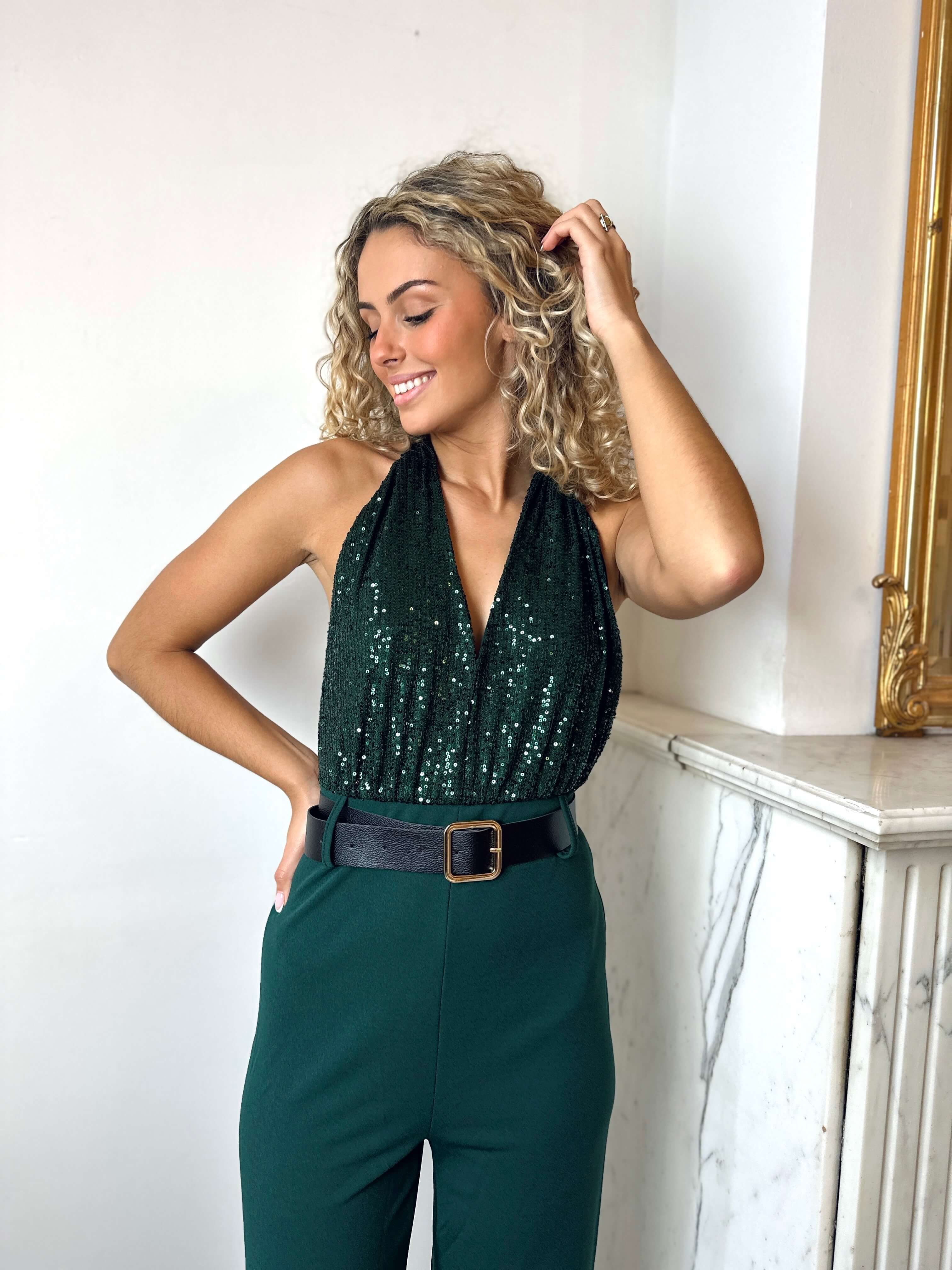 Combinaison vert sapin - DIANE