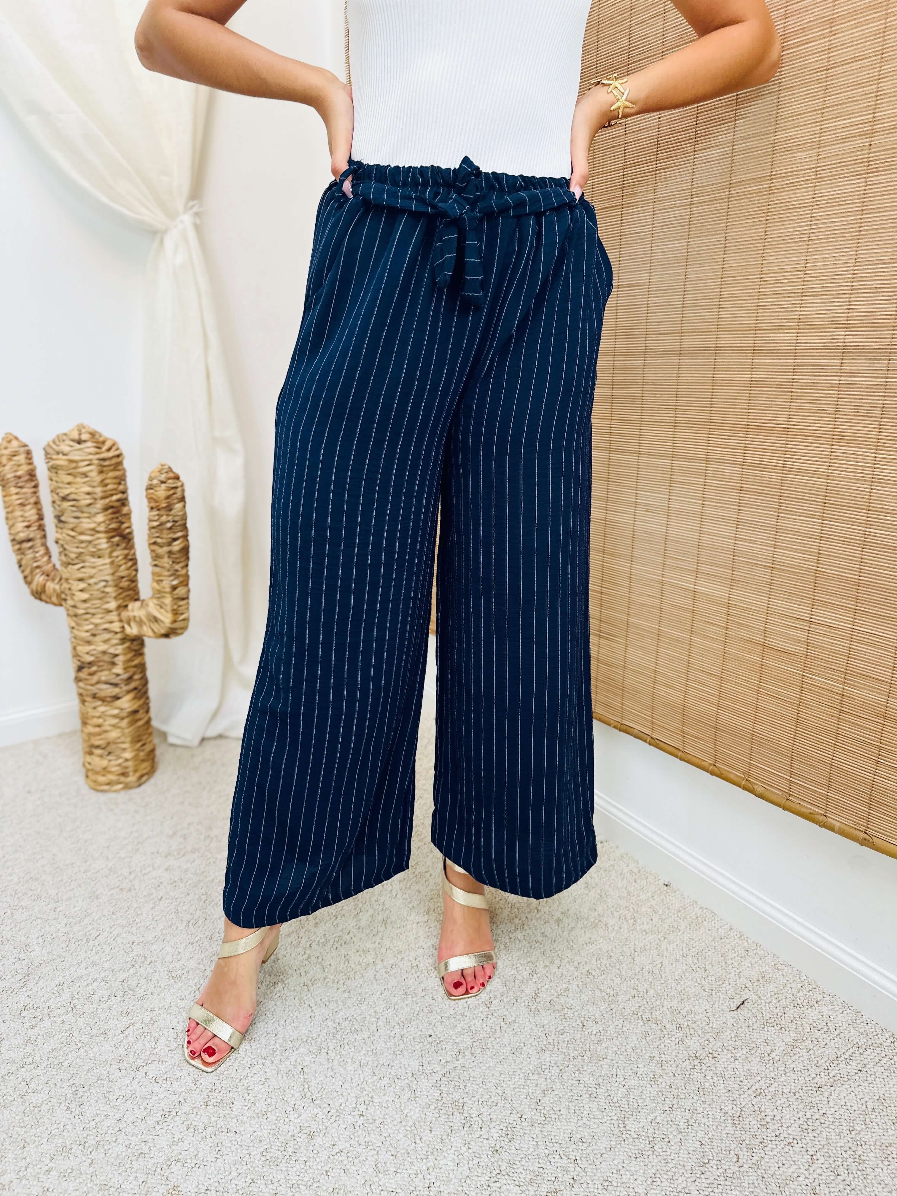 Pantalon bleu - LOUNA