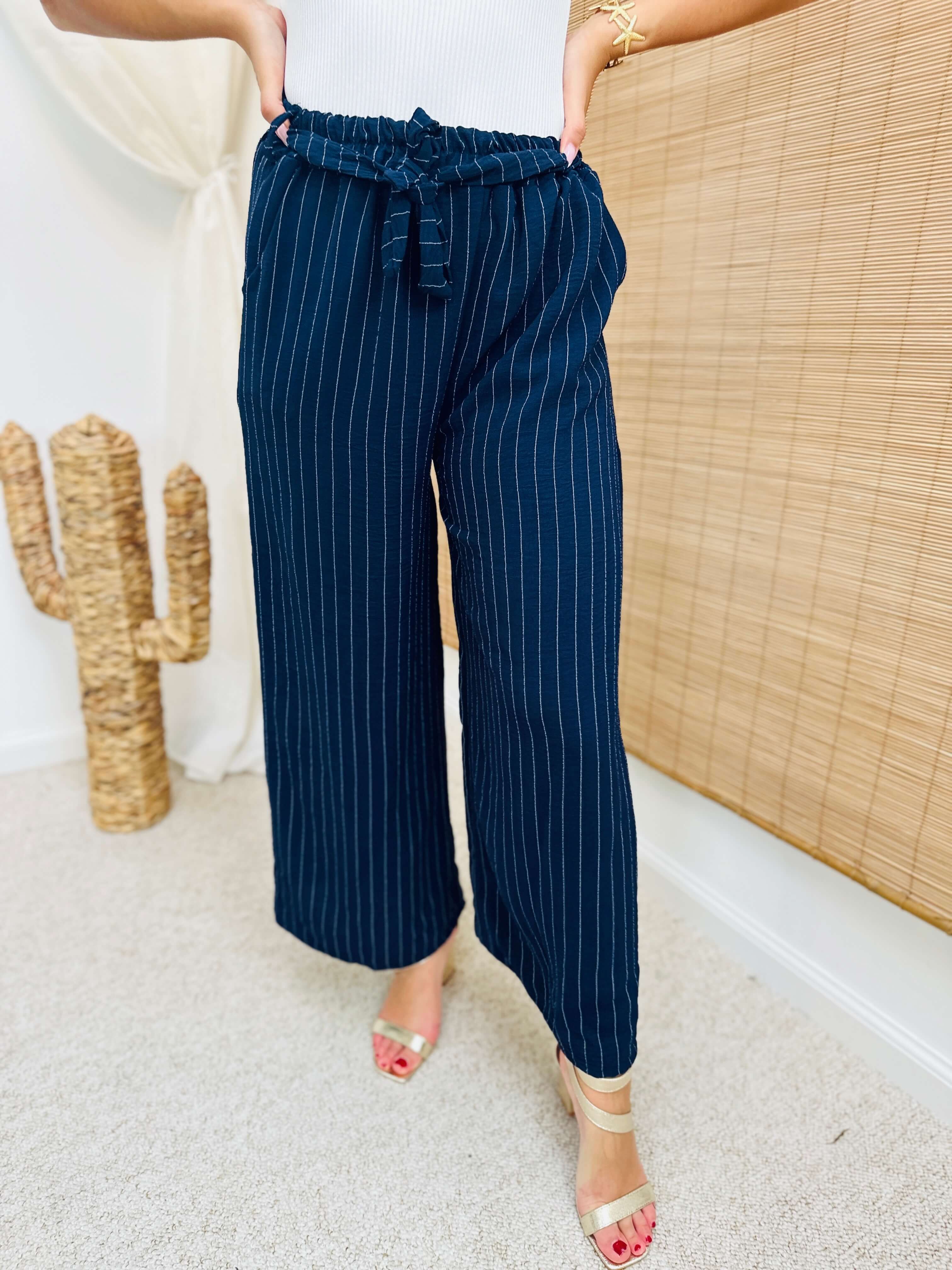 Pantalon bleu - LOUNA