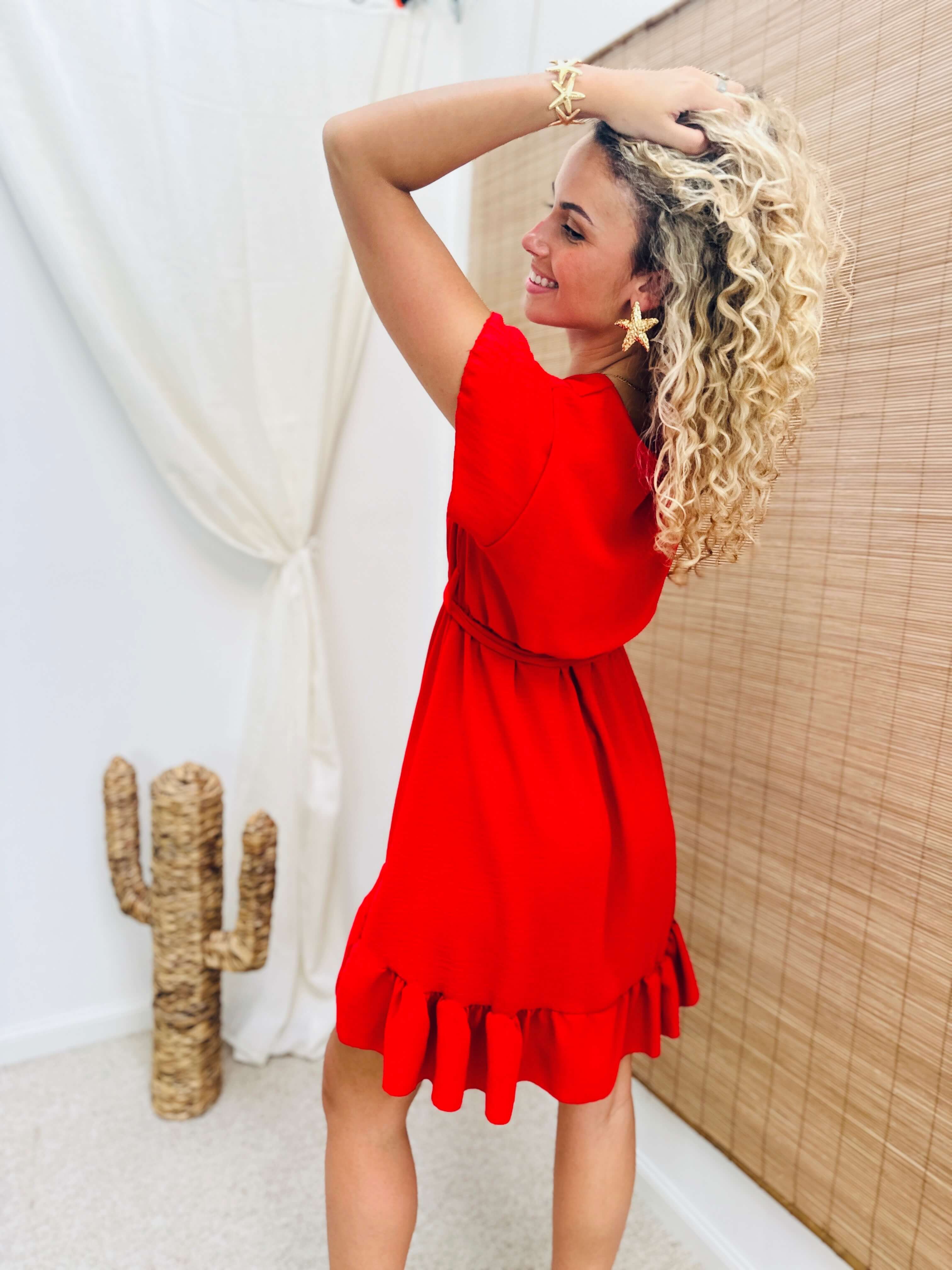 Robe rouge - ZOE
