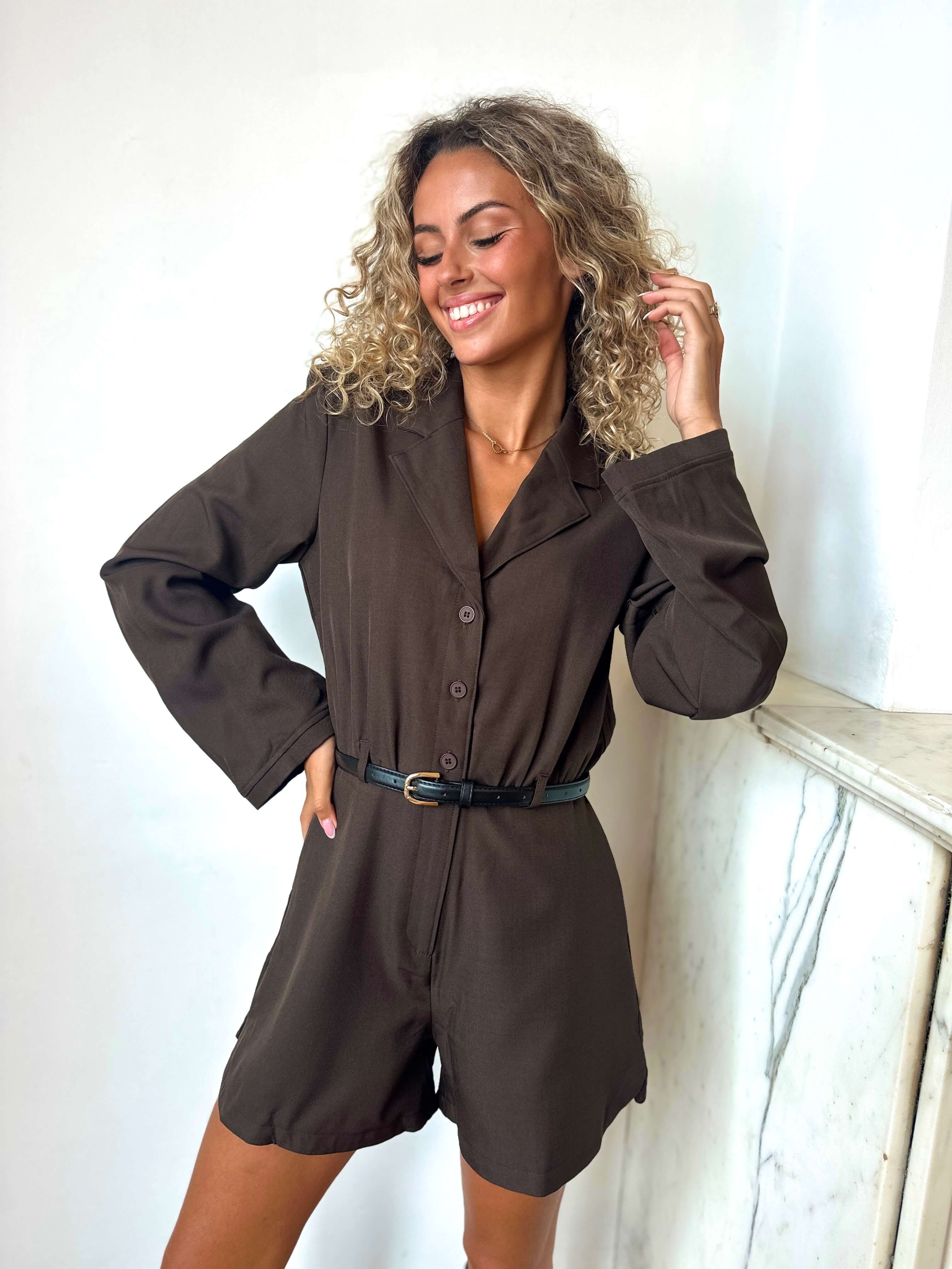 Combishort chocolat - MILA