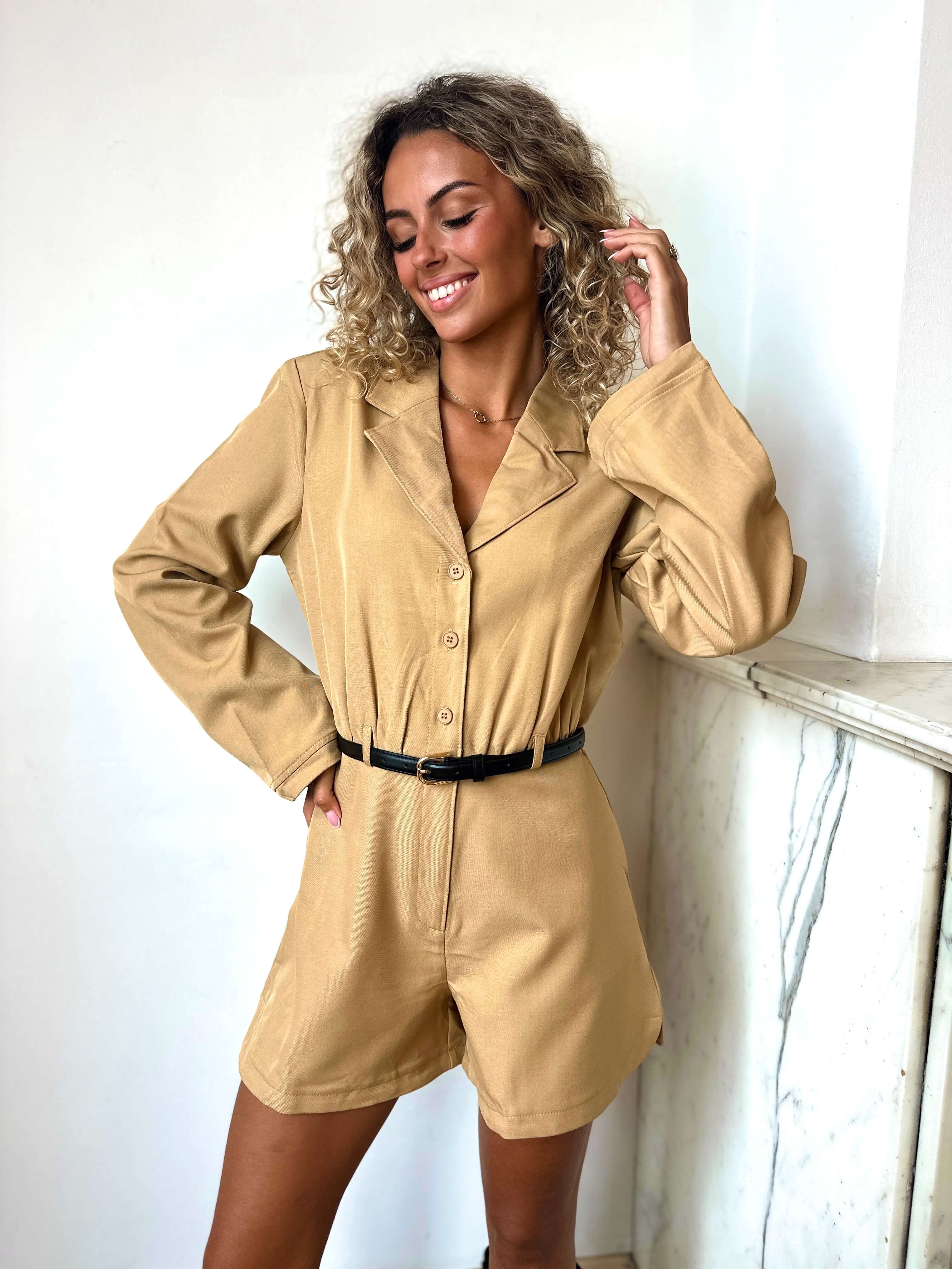 Combishort camel - MILA