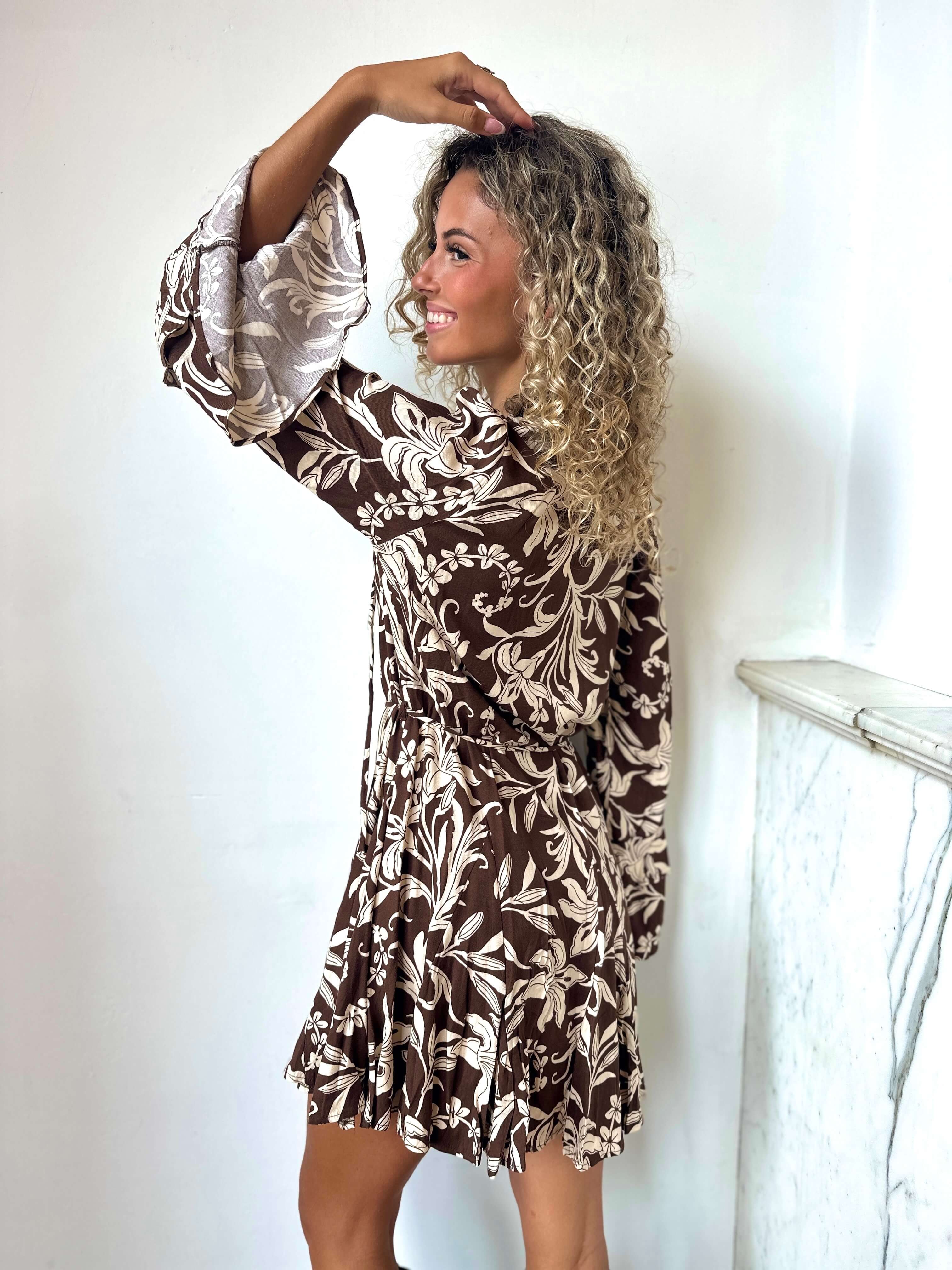 Robe chocolat  - LOLA